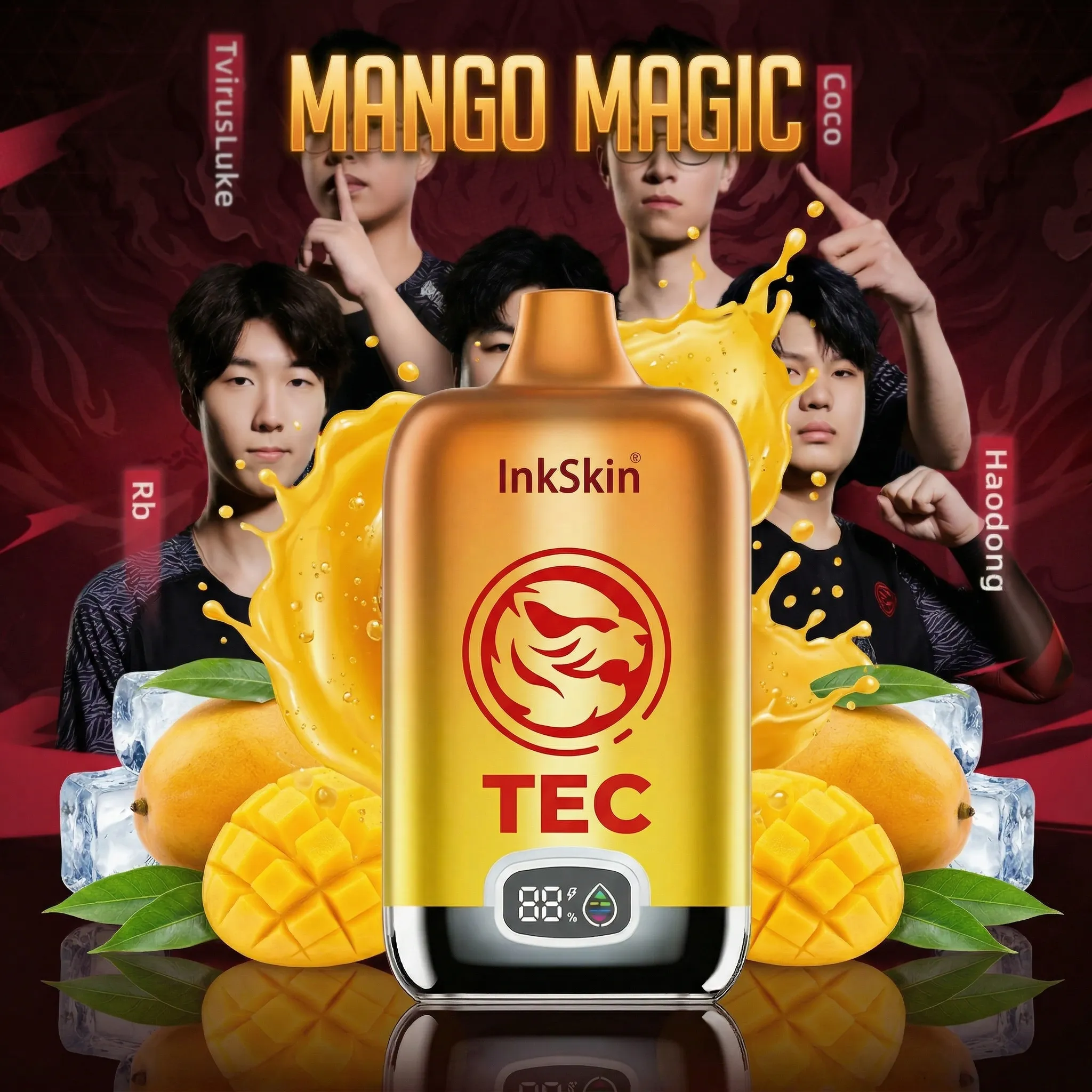 TEC team - ⭐InkSkin Digital Box 12000 Puffs - 10+ Flavour Choices ???