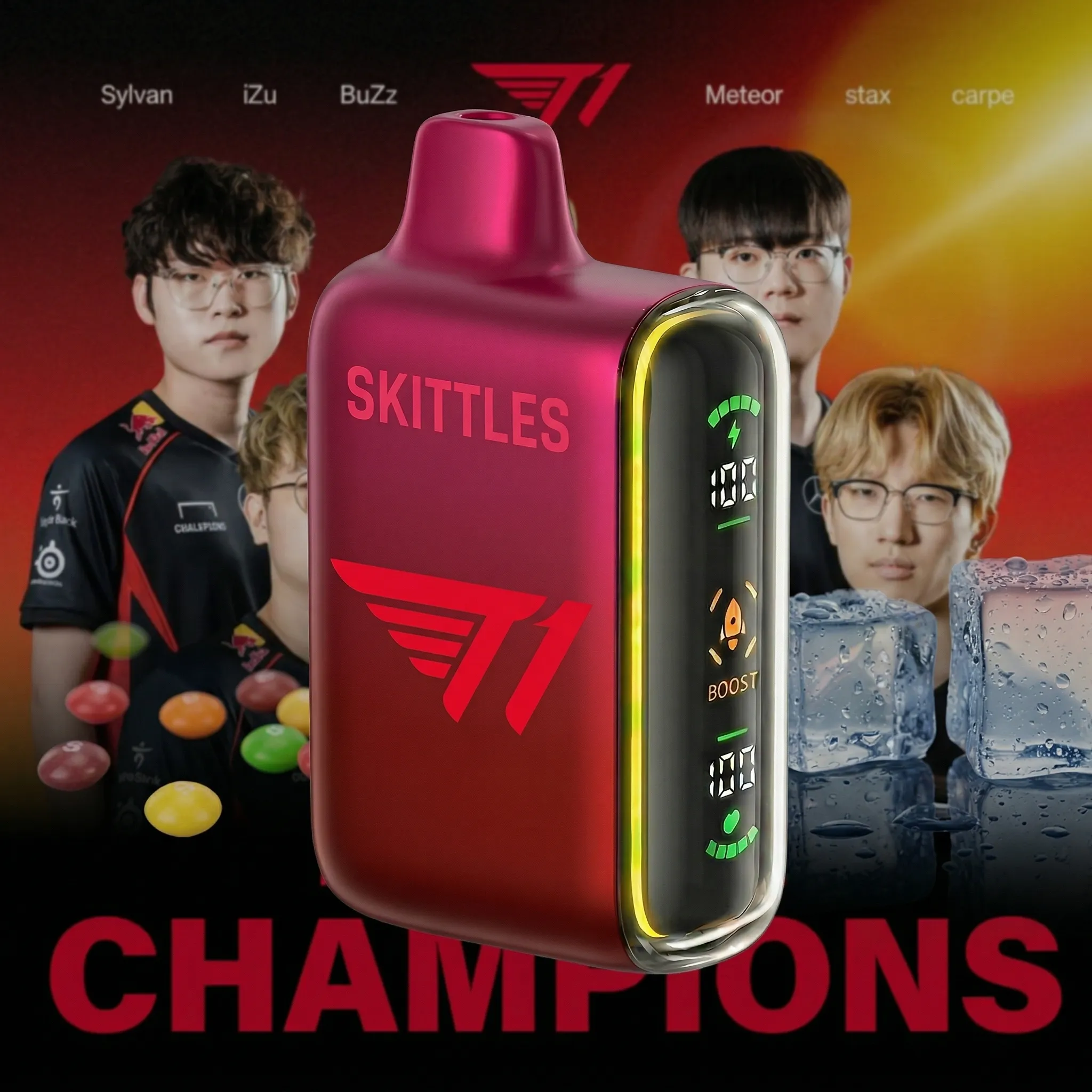 T1 team - ?InkSkin Pulse 15000 Puffs new - 10+ Flavour Choices ???