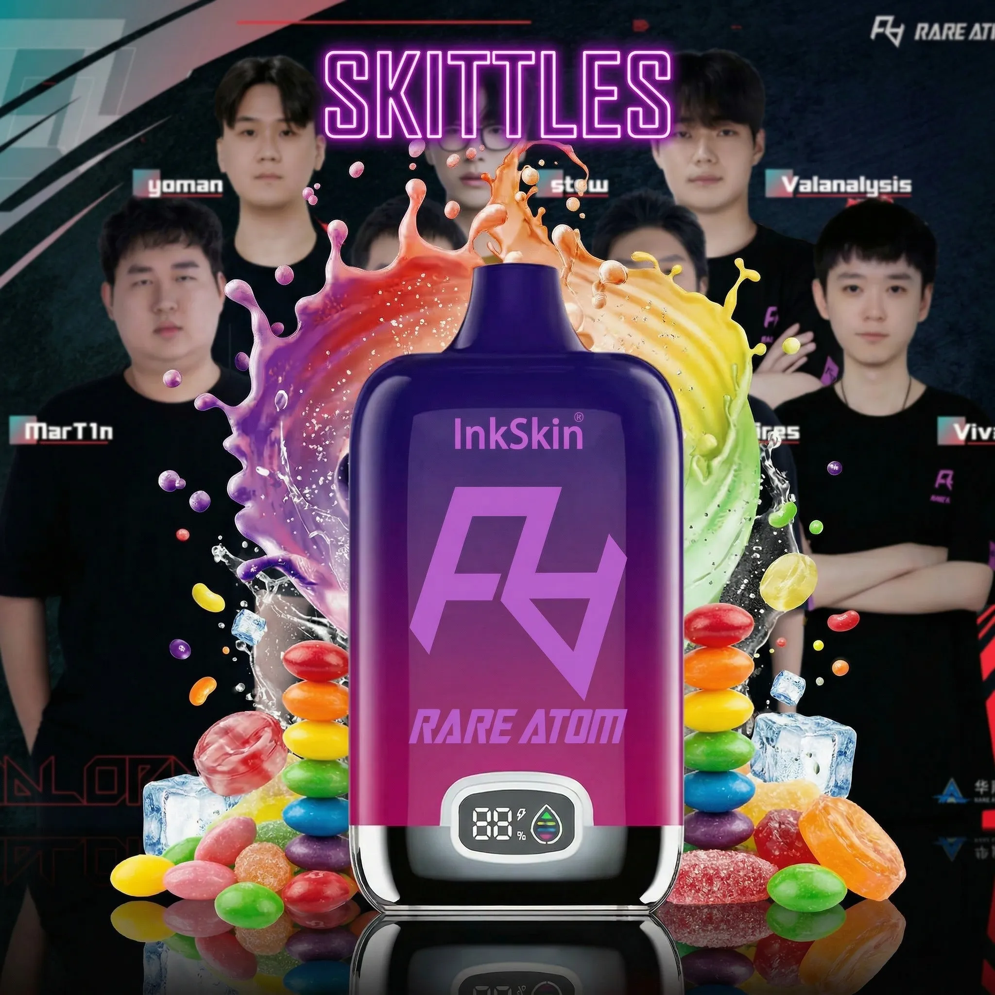 RA team - ⭐InkSkin Digital Box 12000 Puffs - 10+ Flavour Choices ???