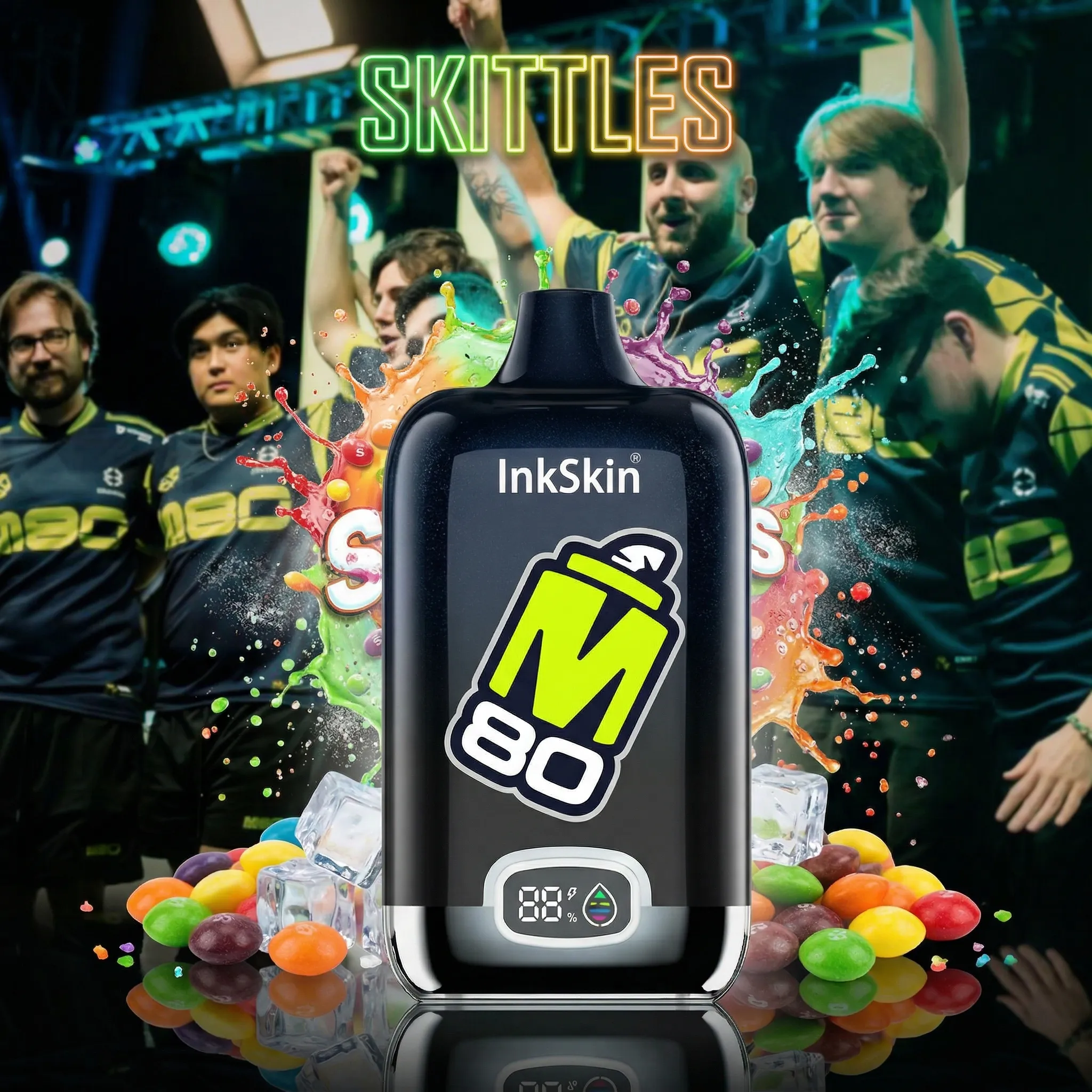 M80 team - ⭐InkSkin Digital Box 12000 Puffs - 10+ Flavour Choices ???