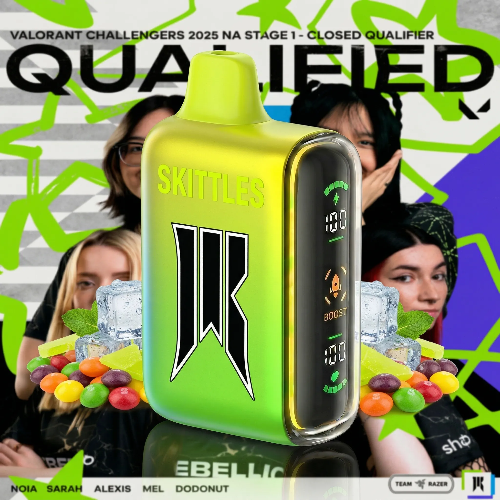 SR team - ?InkSkin Pulse 15000 Puffs new - 10+ Flavour Choices ???