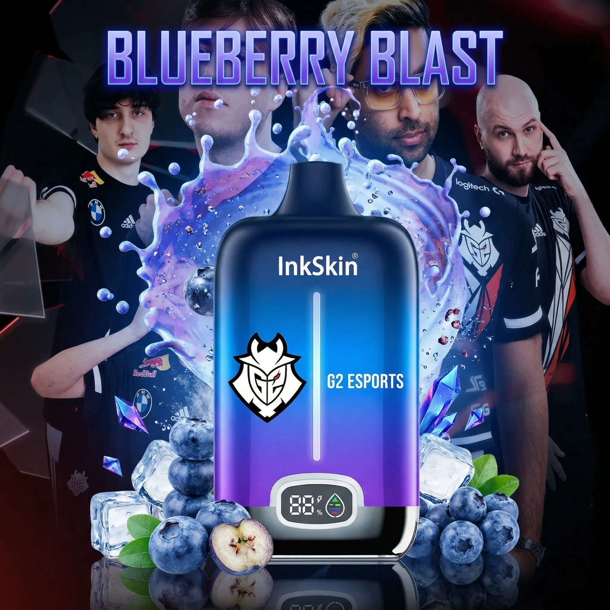 G2 team - ⭐InkSkin Digital Box 12000 Puffs - 10+ Flavour Choices ???