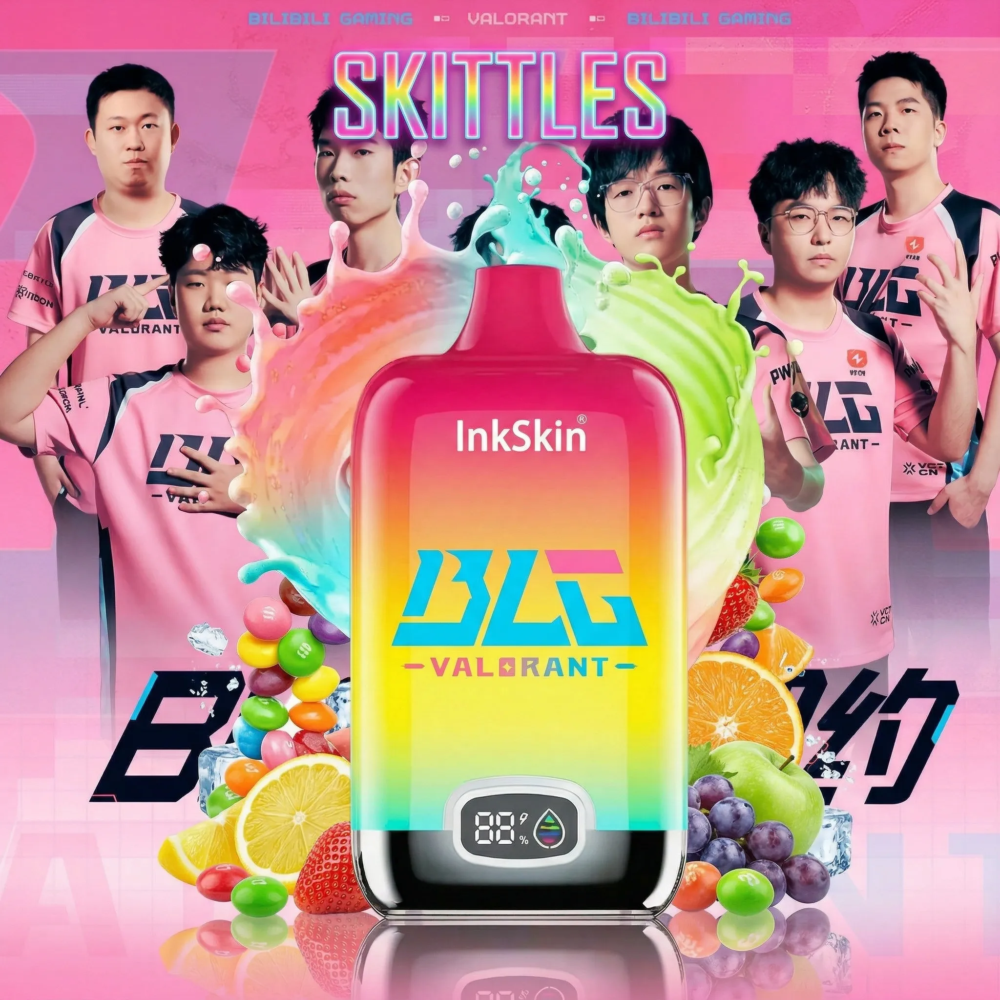 BLG team - ⭐InkSkin Digital Box 12000 Puffs - 10+ Flavour Choices ???