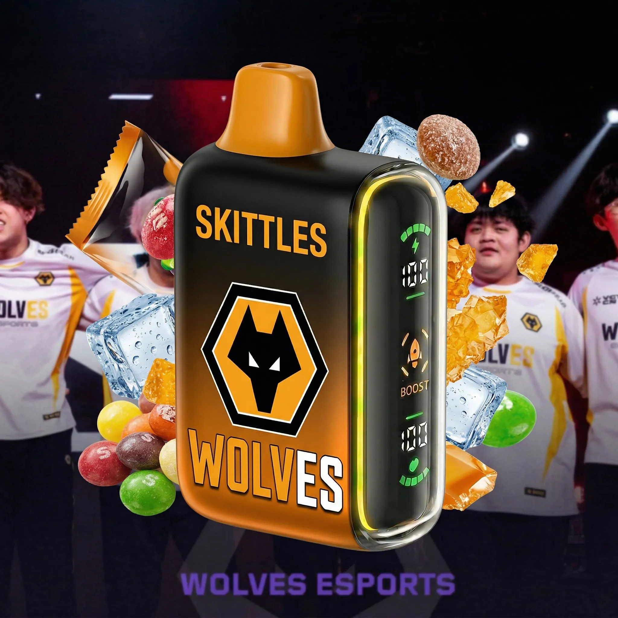 WOLVES team - ?InkSkin Pulse 15000 Puffs new - 10+ Flavour Choices ???