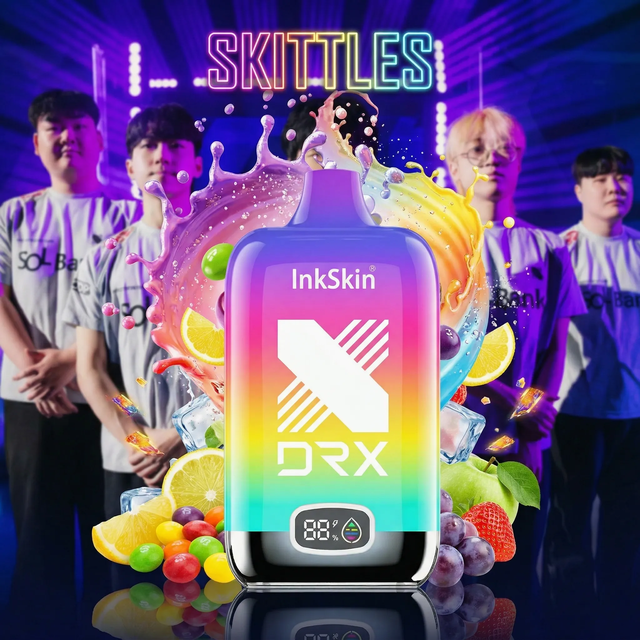 DRX team - ⭐InkSkin Digital Box 12000 Puffs - 10+ Flavour Choices ???