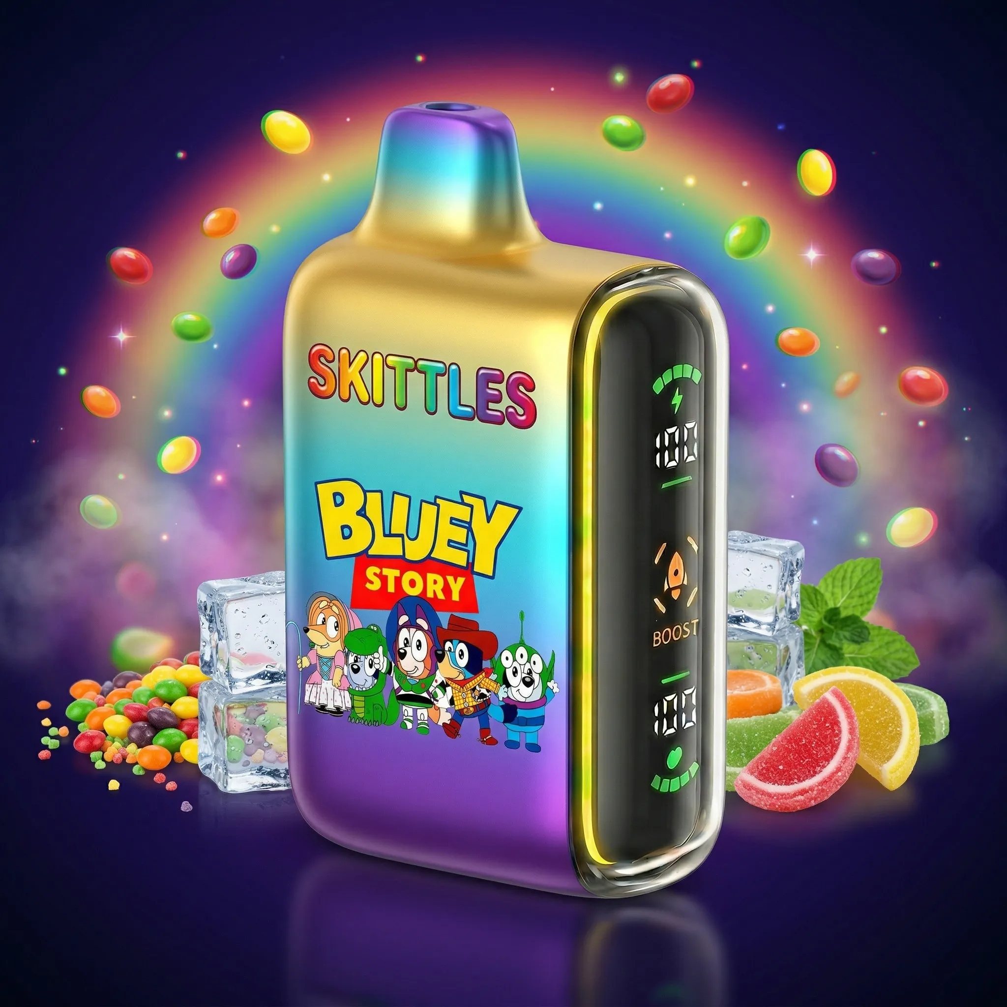 Bluey - ?InkSkin Pulse 15000 Puffs new - 10+ Flavour Choices ???