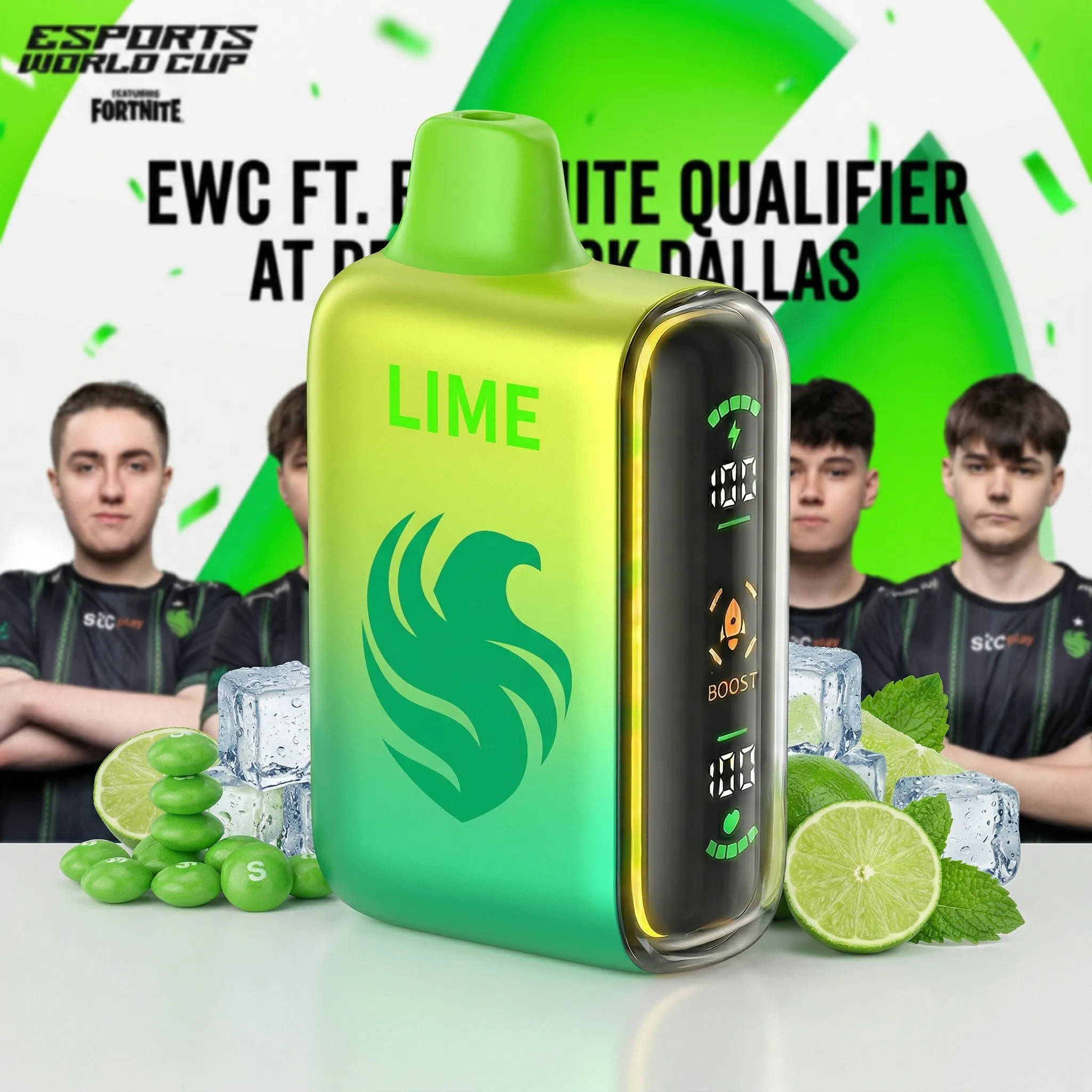 Falcons team - ?InkSkin Pulse 15000 Puffs new - 10+ Flavour Choices ???