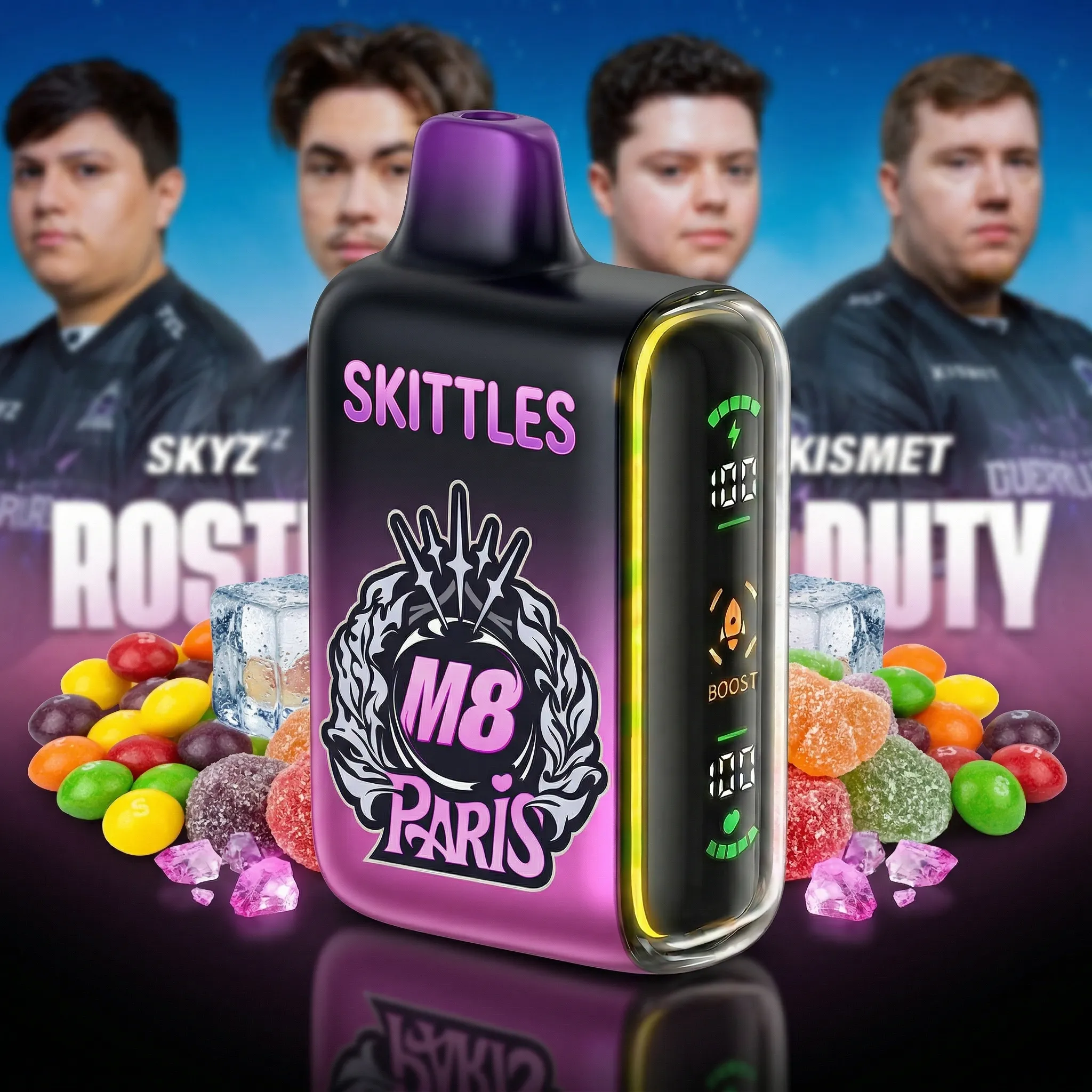 M8 team - ?InkSkin Pulse 15000 Puffs new - 10+ Flavour Choices ???