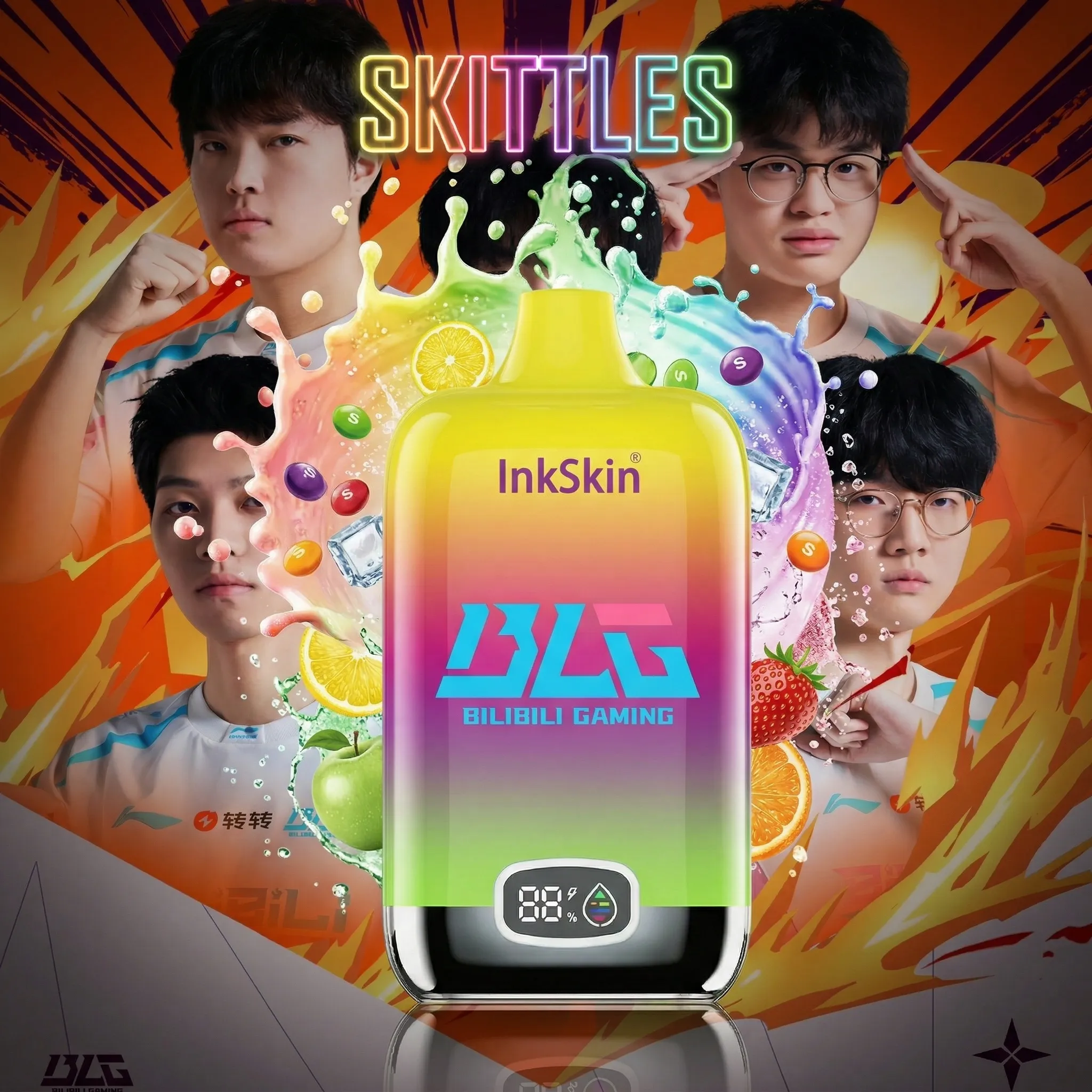 BLG team - ⭐InkSkin Digital Box 12000 Puffs - 10+ Flavour Choices ???