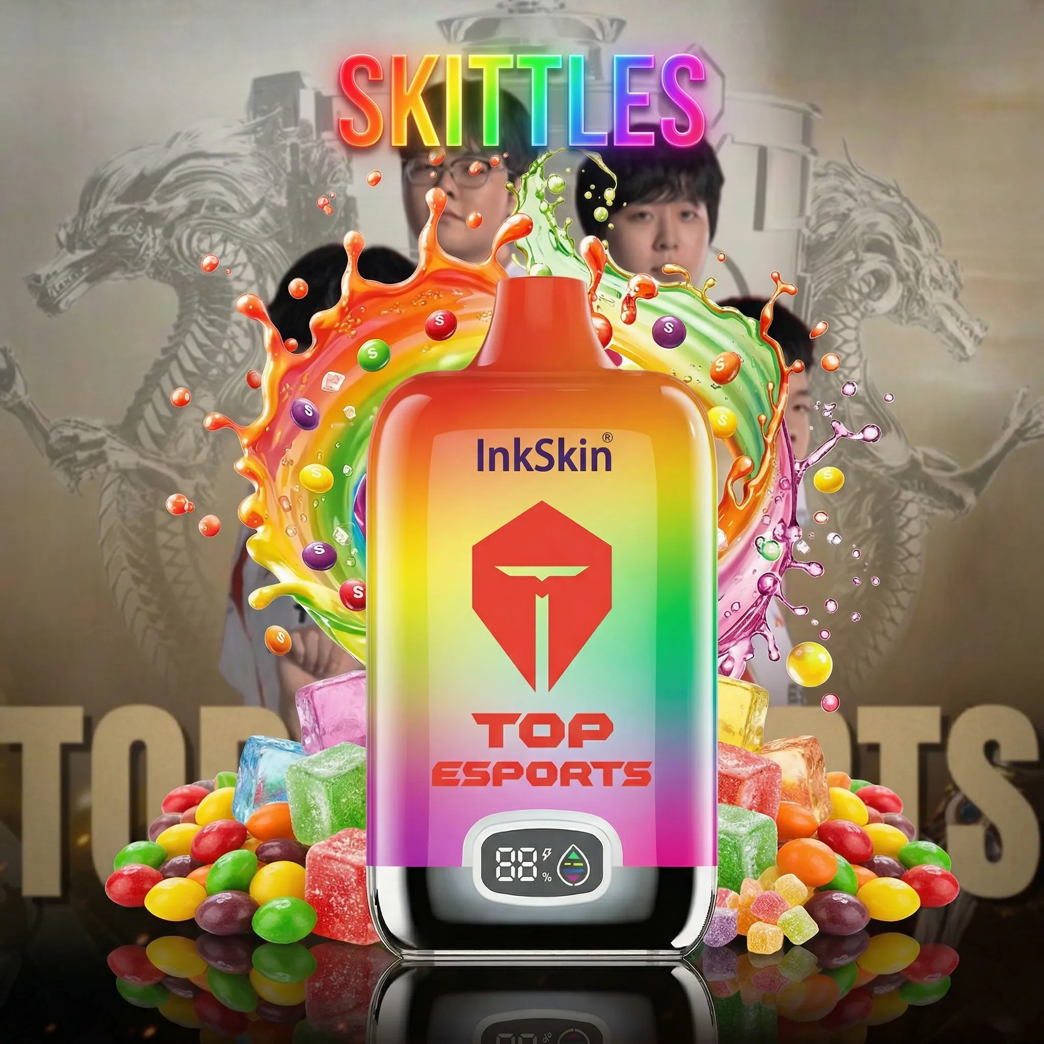 TES team - ⭐InkSkin Digital Box 12000 Puffs - 10+ Flavour Choices ???