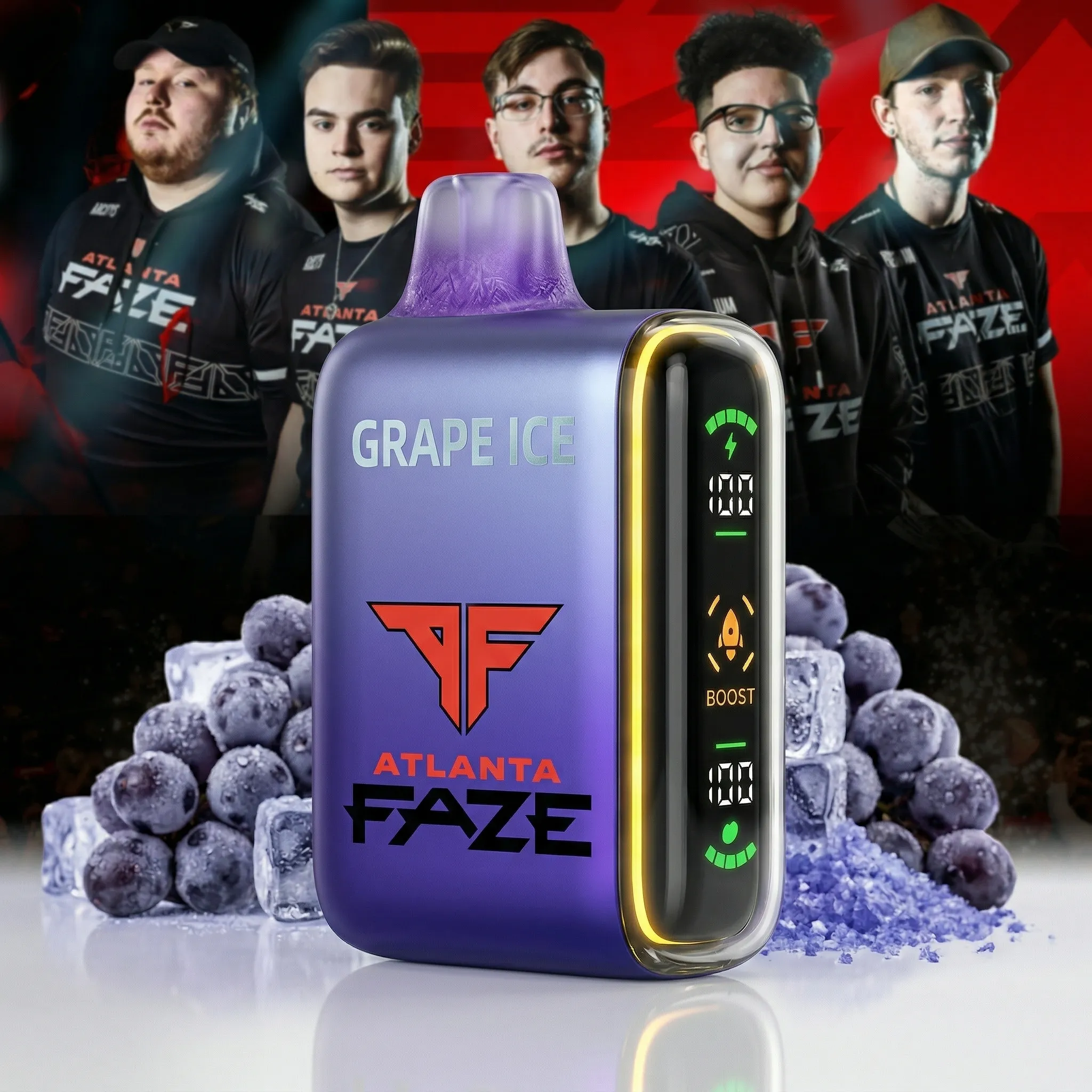 Atlanta FaZe team - ?InkSkin Pulse 15000 Puffs new - 10+ Flavour Choices ???