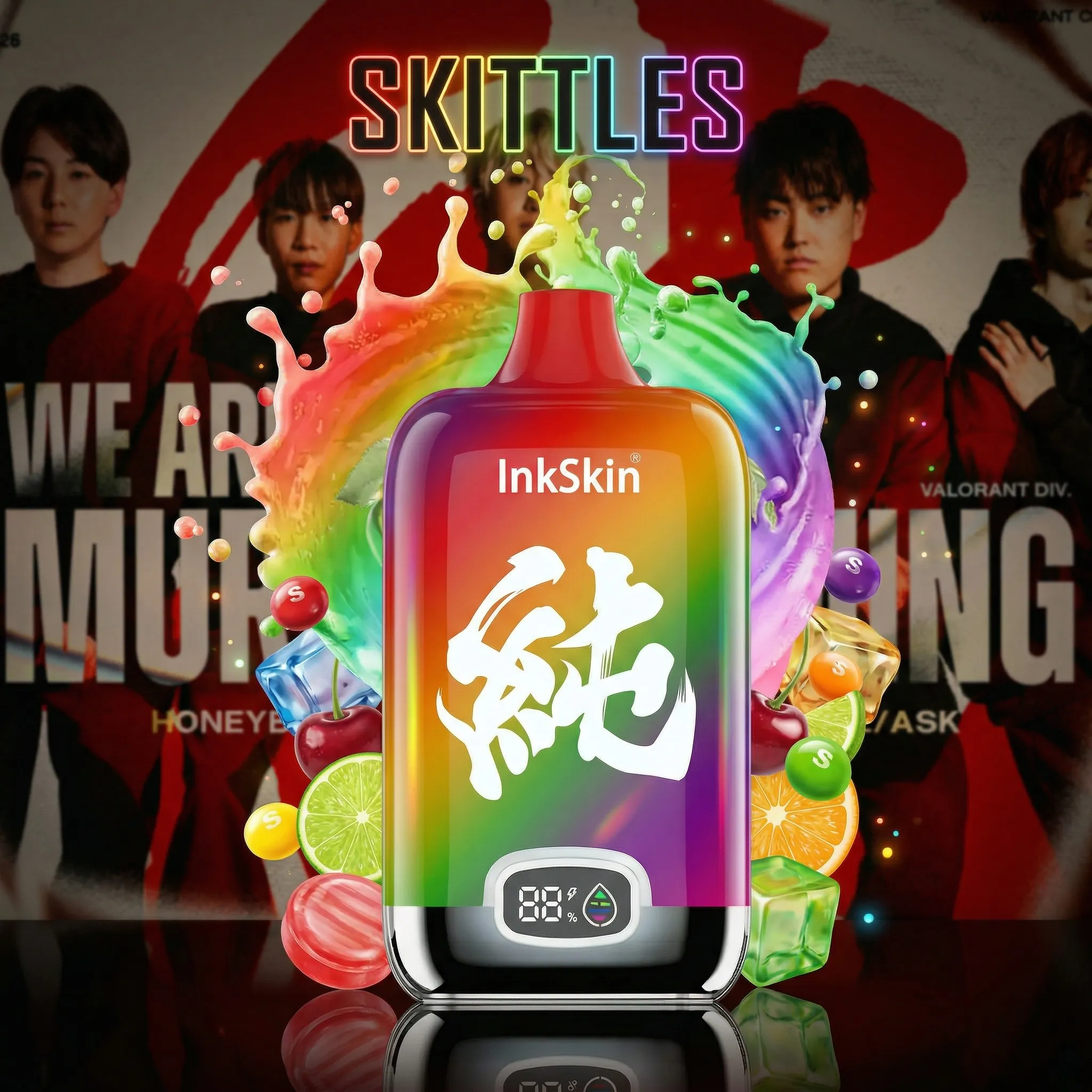 MRG team - ⭐InkSkin Digital Box 12000 Puffs - 10+ Flavour Choices ???