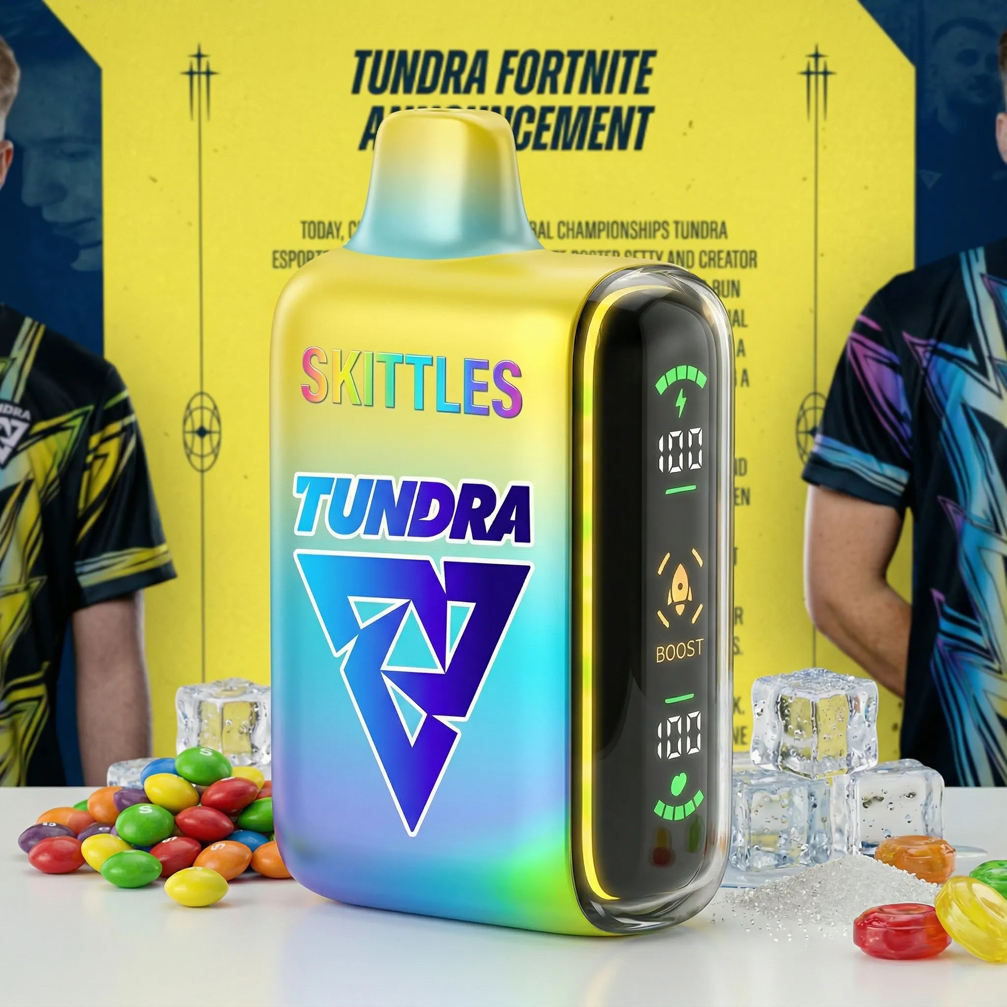 Tundra Esports team - ?InkSkin Pulse 15000 Puffs new - 10+ Flavour Choices ???