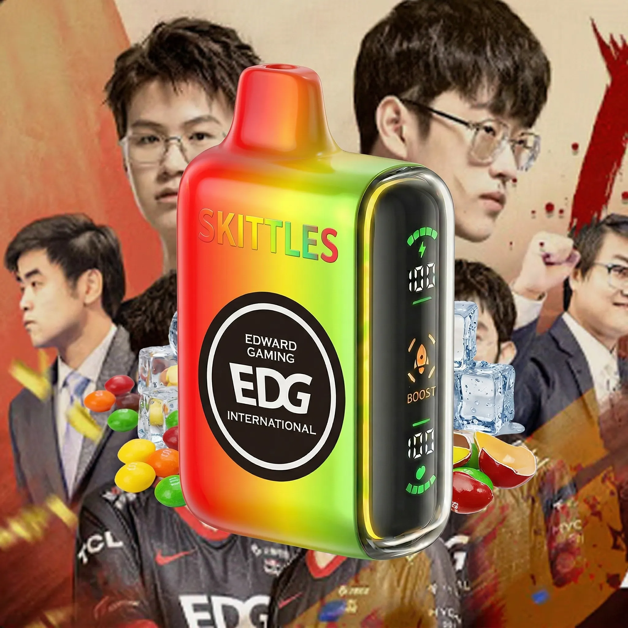 EDG team - ?InkSkin Pulse 15000 Puffs new - 10+ Flavour Choices ???