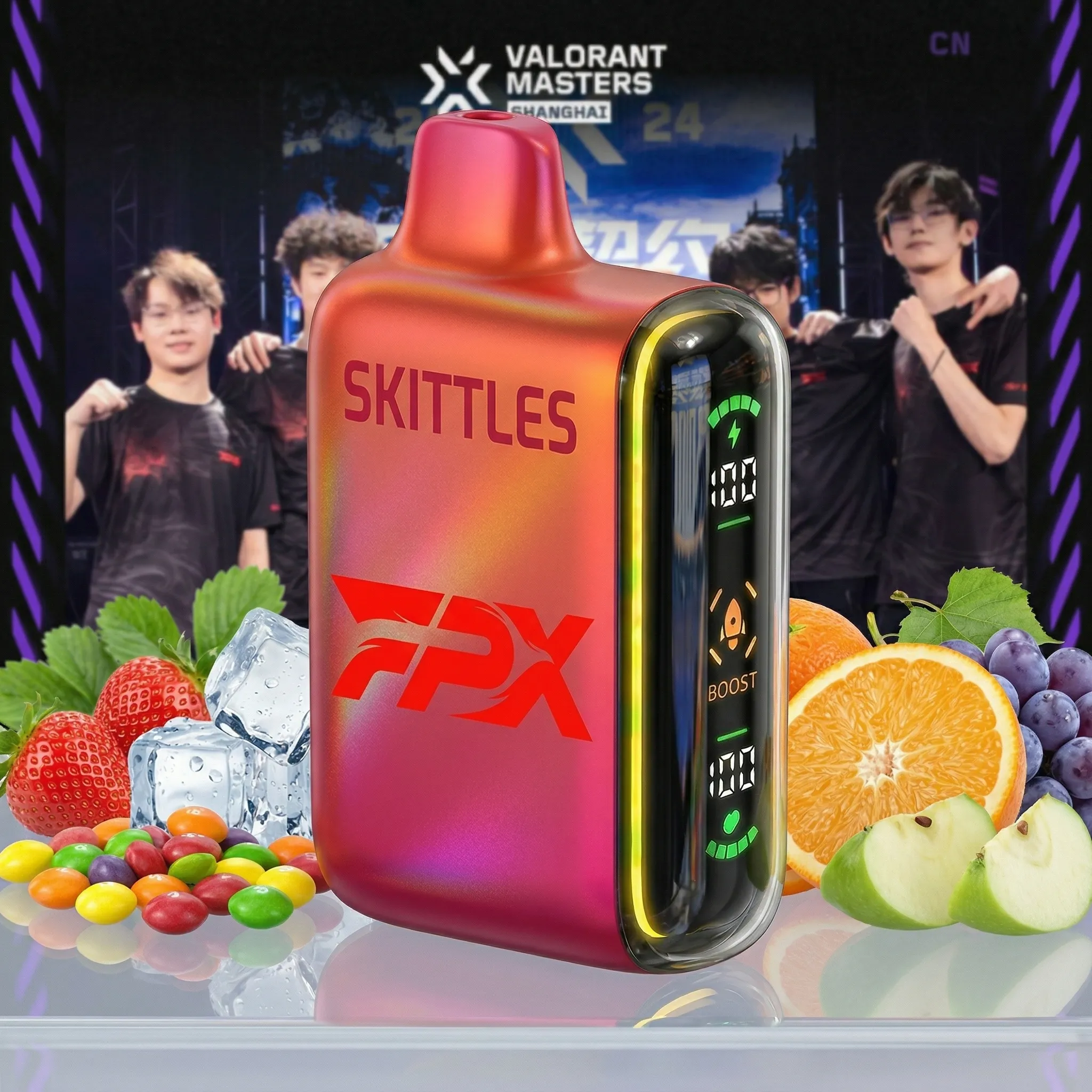 FPX team - ?InkSkin Pulse 15000 Puffs new - 10+ Flavour Choices ???