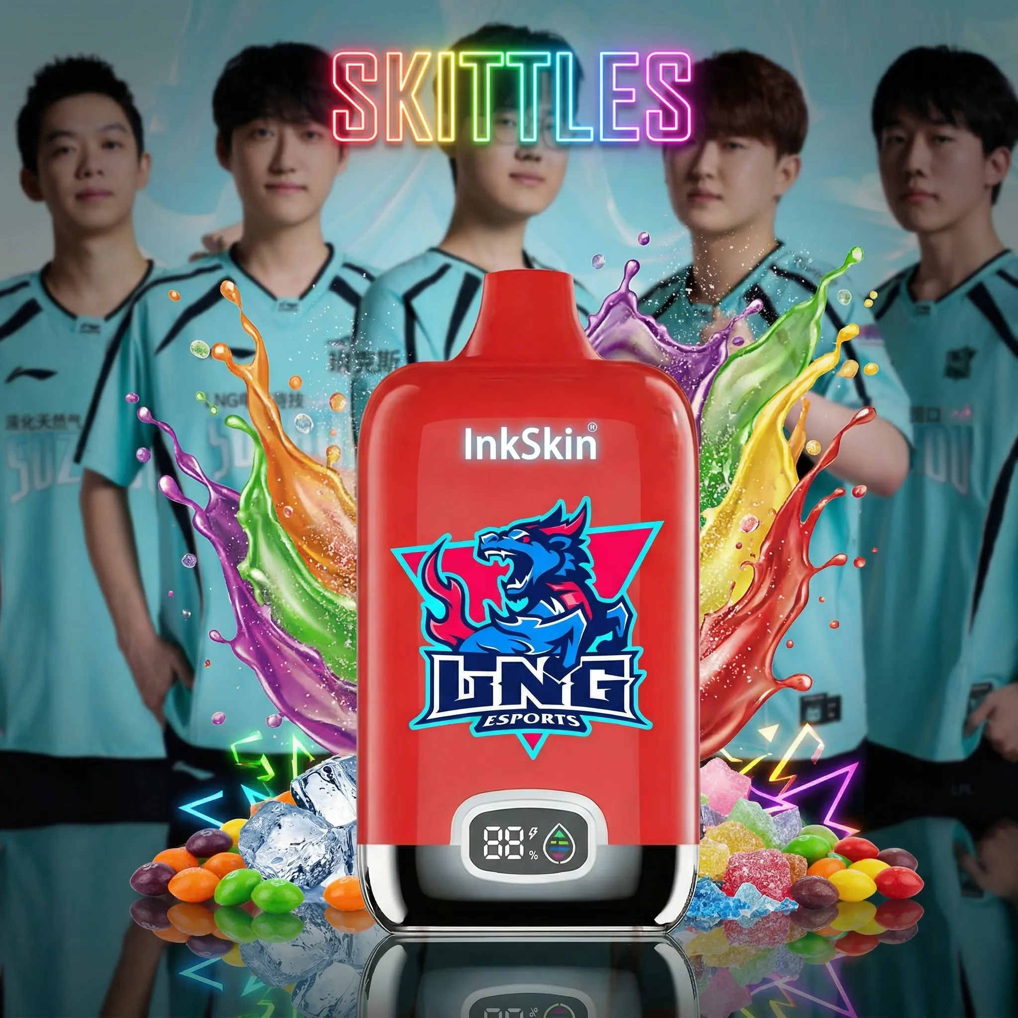 LNG team - ⭐InkSkin Digital Box 12000 Puffs - 10+ Flavour Choices ???