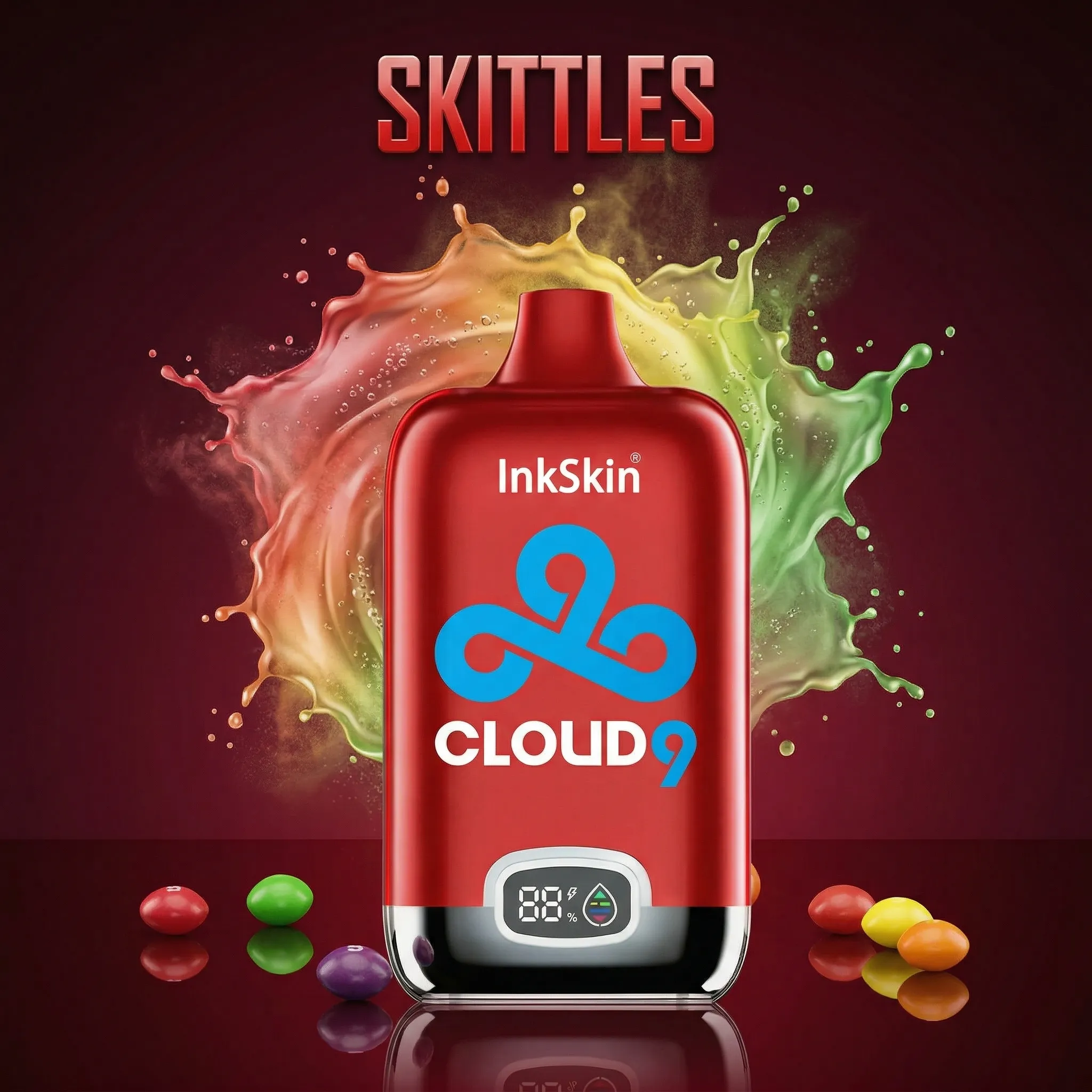 C9 team - ⭐InkSkin Digital Box 12000 Puffs - 10+ Flavour Choices ???