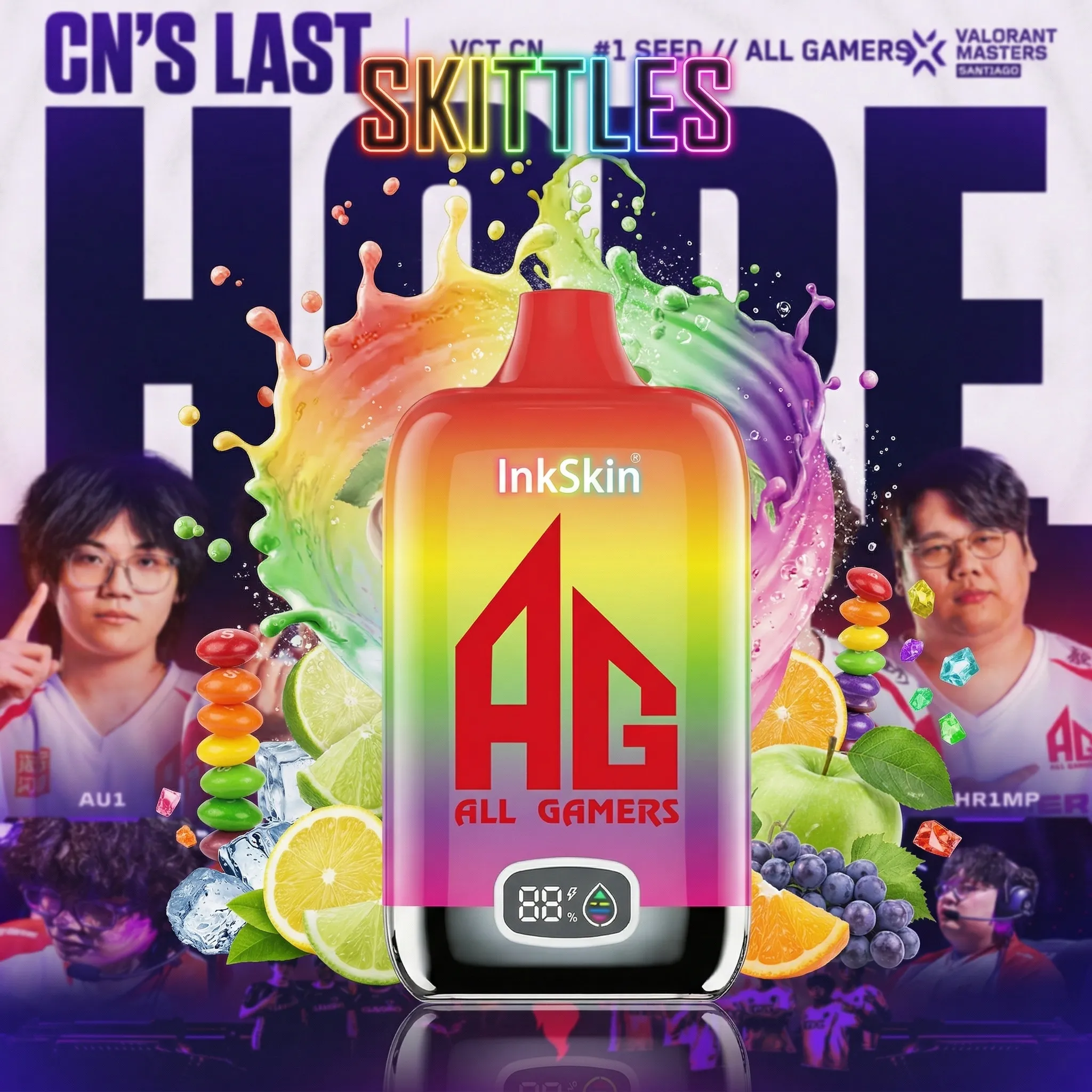 AG team - ⭐InkSkin Digital Box 12000 Puffs - 10+ Flavour Choices ???