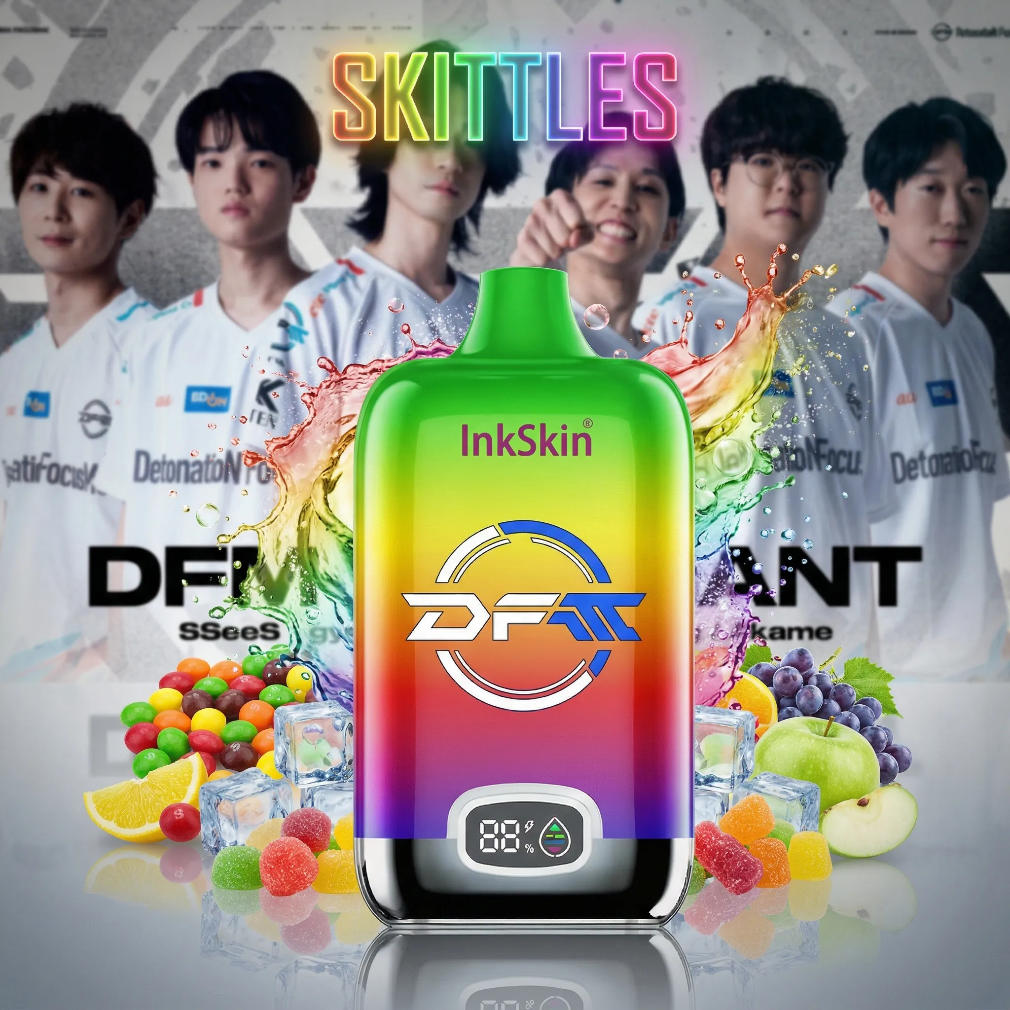 DFM team - ⭐InkSkin Digital Box 12000 Puffs - 10+ Flavour Choices ???