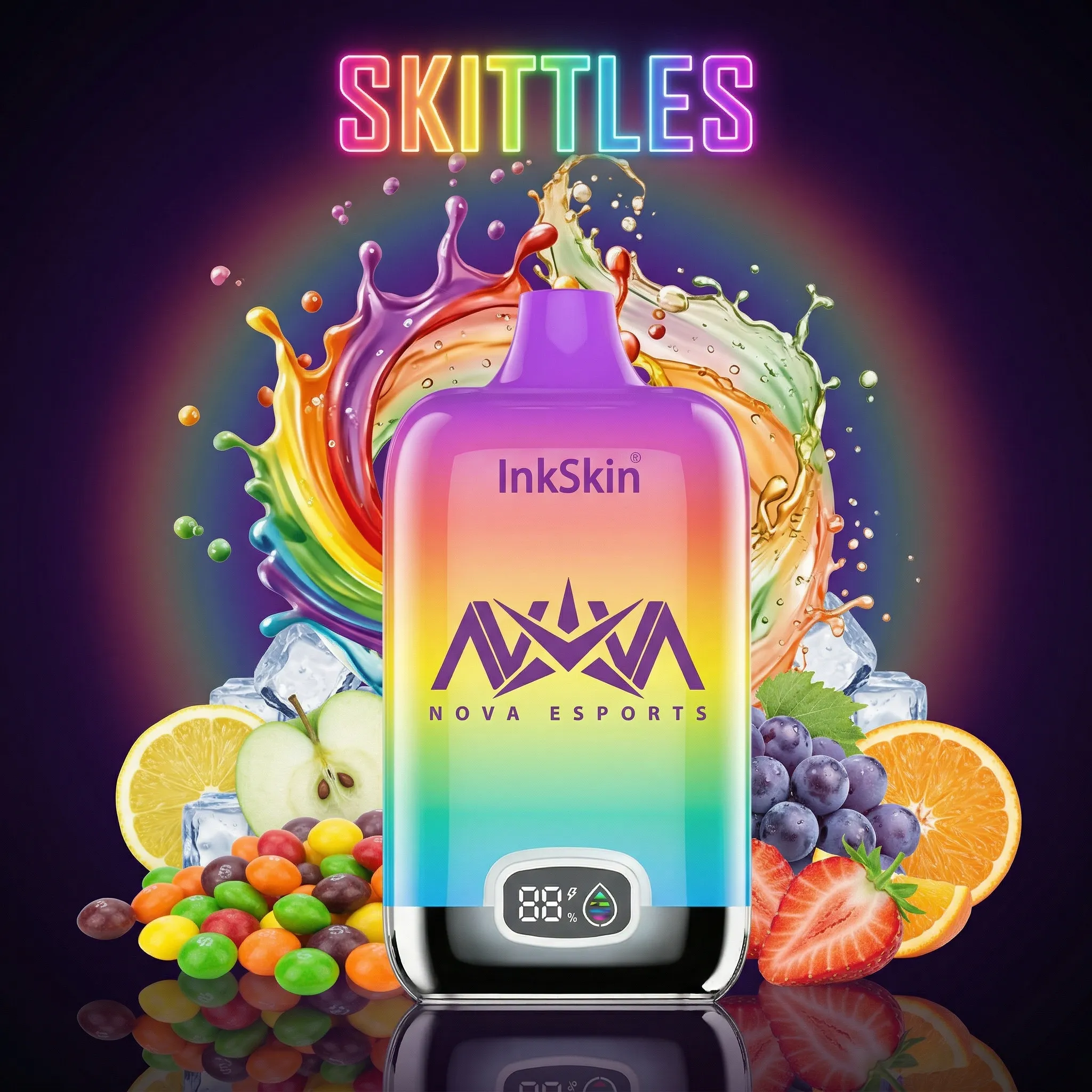 Nova team - ⭐InkSkin Digital Box 12000 Puffs - 10+ Flavour Choices ???