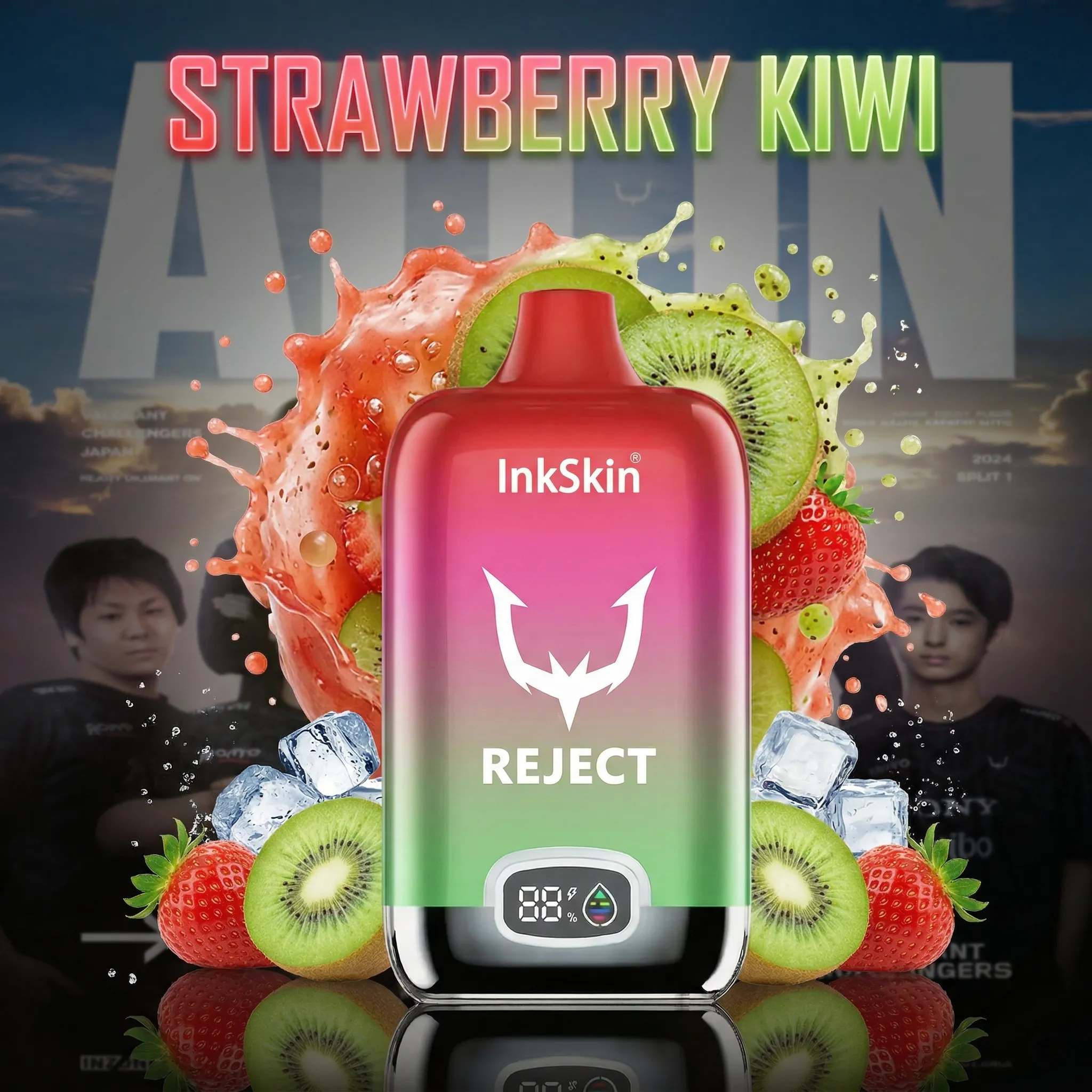 REJECT team - ⭐InkSkin Digital Box 12000 Puffs - 10+ Flavour Choices ???