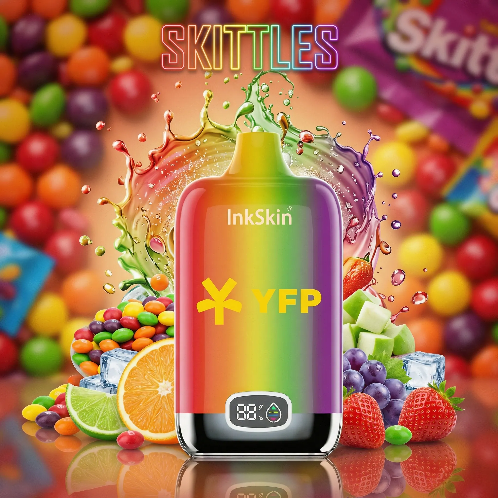 YFP team - ⭐InkSkin Digital Box 12000 Puffs - 10+ Flavour Choices ???