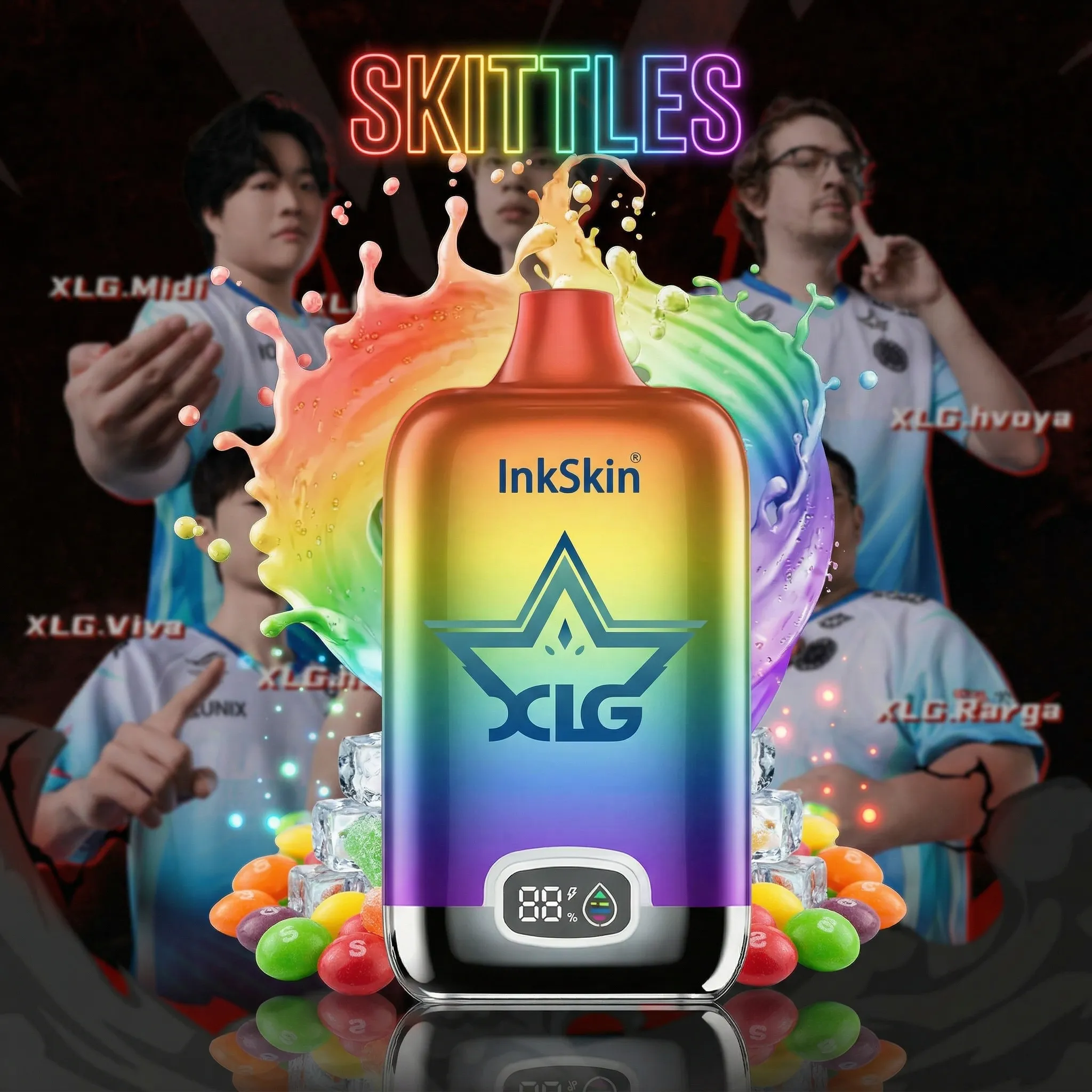 XLG team - ⭐InkSkin Digital Box 12000 Puffs - 10+ Flavour Choices ???