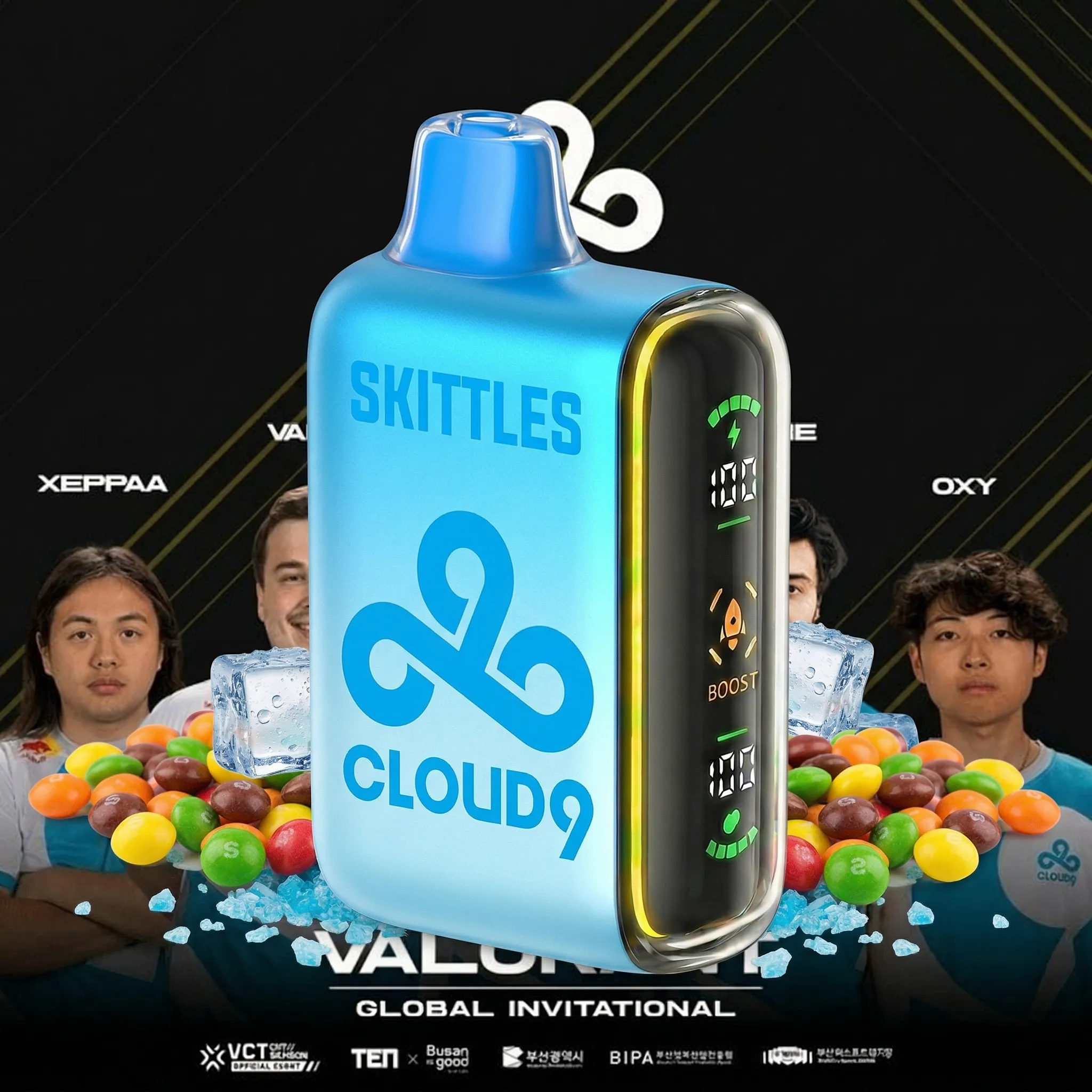 C9 team - ?InkSkin Pulse 15000 Puffs new - 10+ Flavour Choices ???