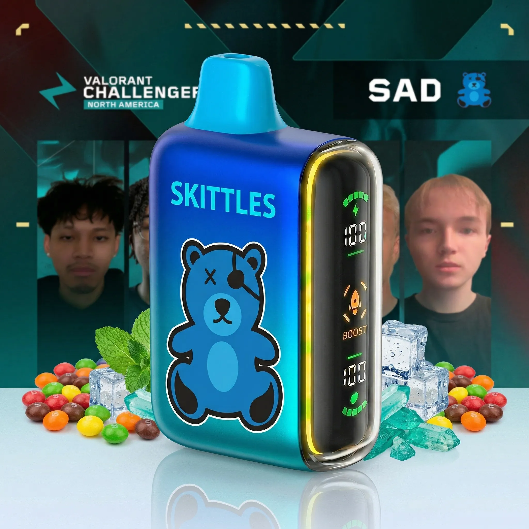 SaD team - ?InkSkin Pulse 15000 Puffs new - 10+ Flavour Choices ???