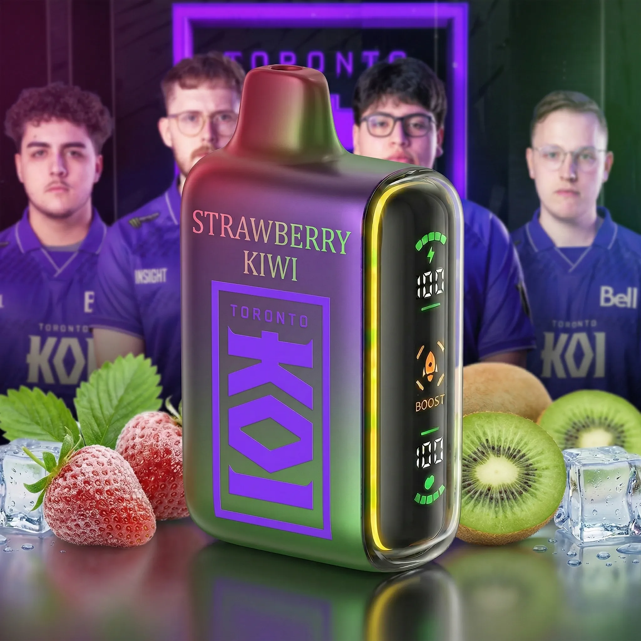 Toronto KOI team - ?InkSkin Pulse 15000 Puffs new - 10+ Flavour Choices ???