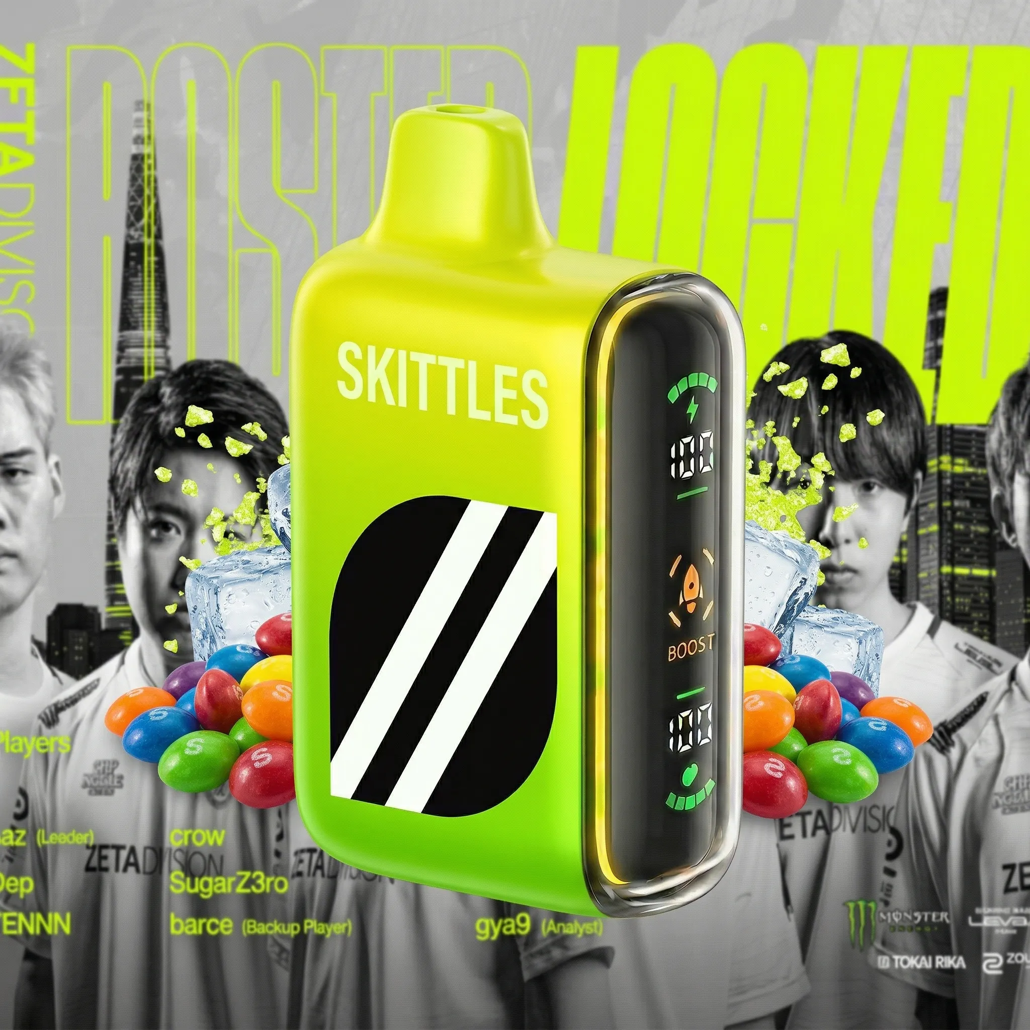 ZETA team - ?InkSkin Pulse 15000 Puffs new - 10+ Flavour Choices ???