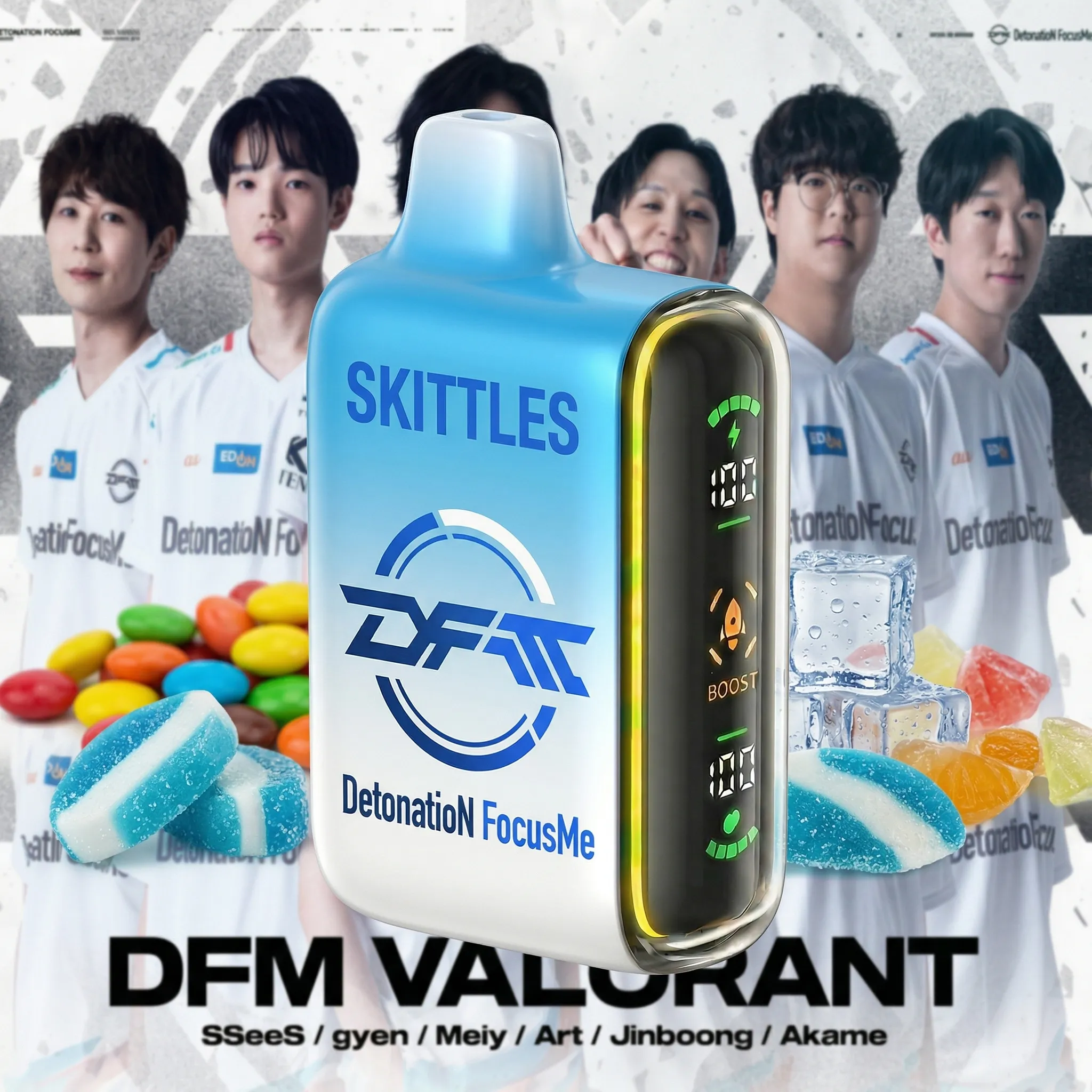DFM team - ?InkSkin Pulse 15000 Puffs new - 10+ Flavour Choices ???