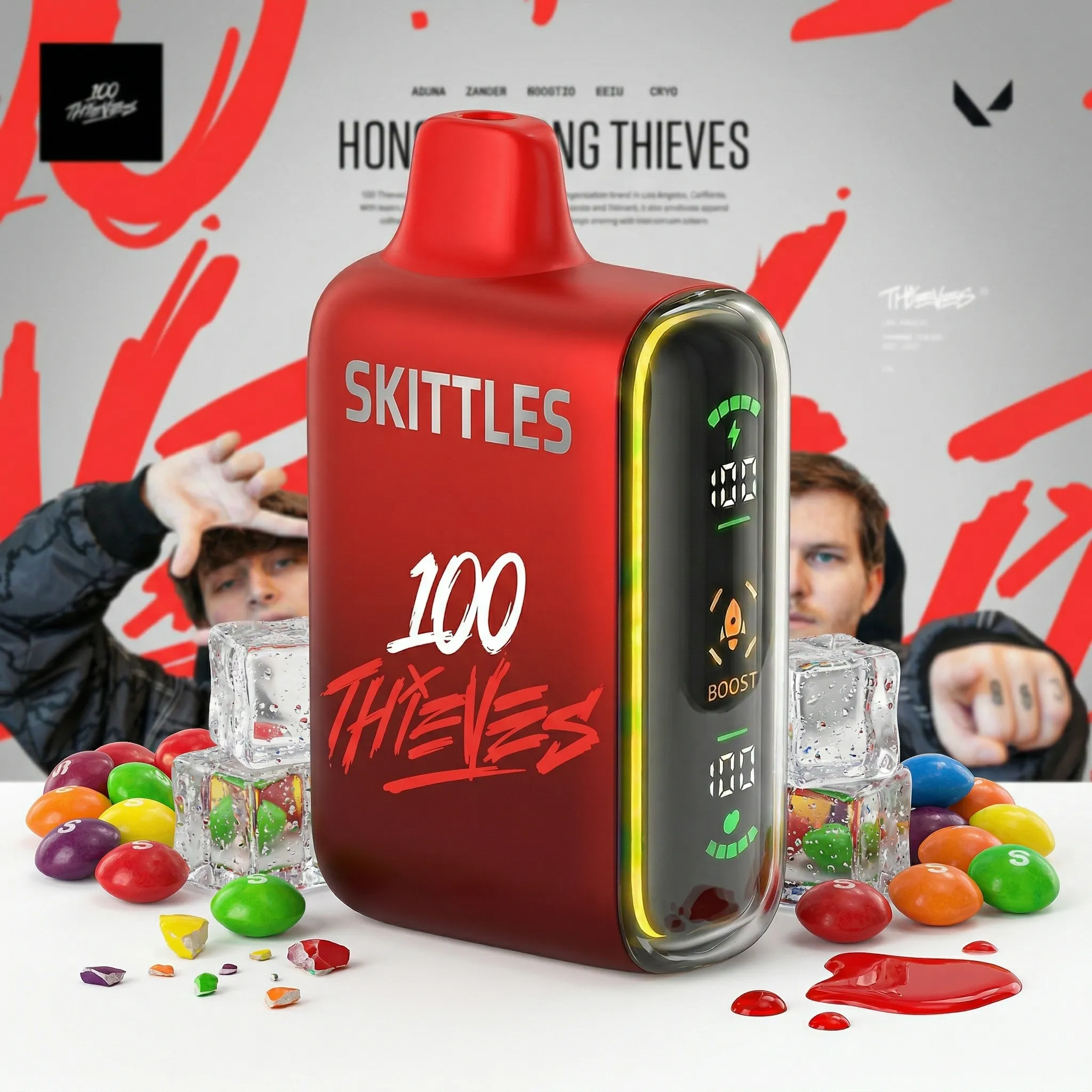 100T team - ?InkSkin Pulse 15000 Puffs new - 10+ Flavour Choices ???