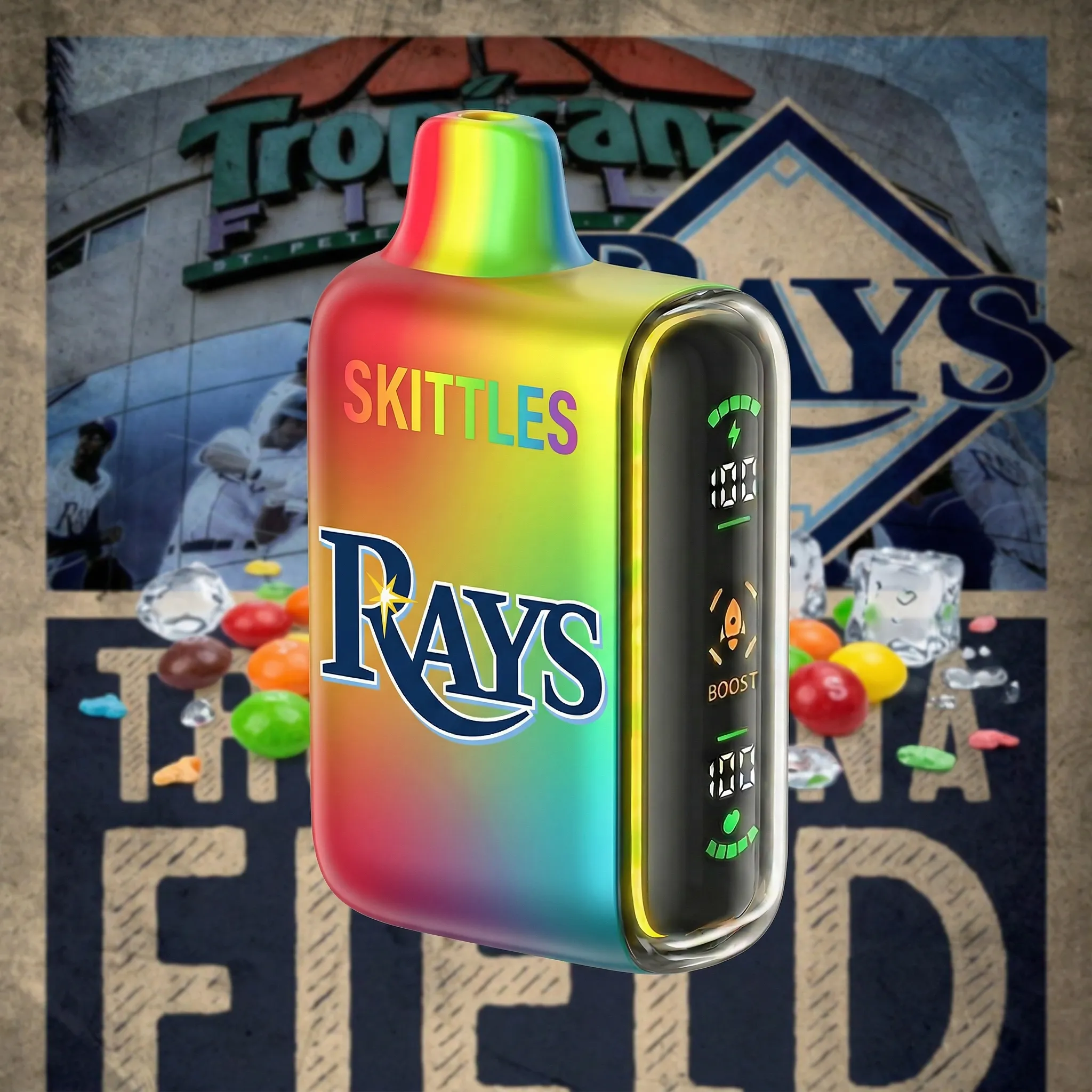 Tampa Bay Rays - ?InkSkin Pulse 15000 Puffs new - 10+ Flavour Choices ???