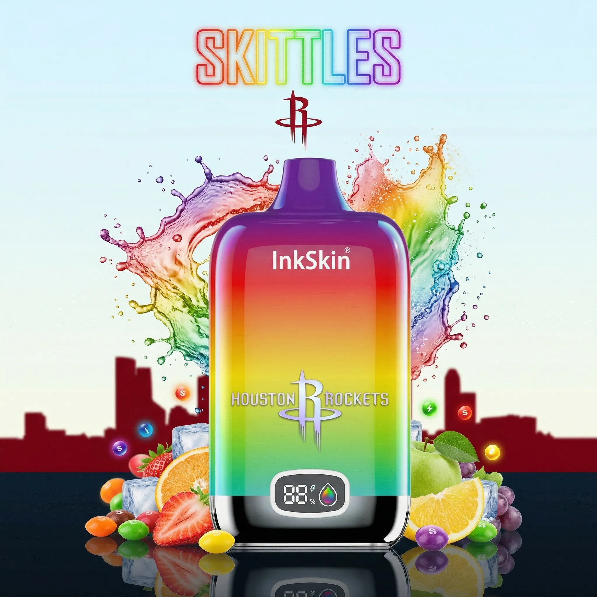Rockets - ⭐InkSkin Digital Box 12000 Puffs - 10+ Flavour Choices ??? Rockets - ⭐InkSkin Digital Box 12000 Puffs - 10+ Flavour Choices ???