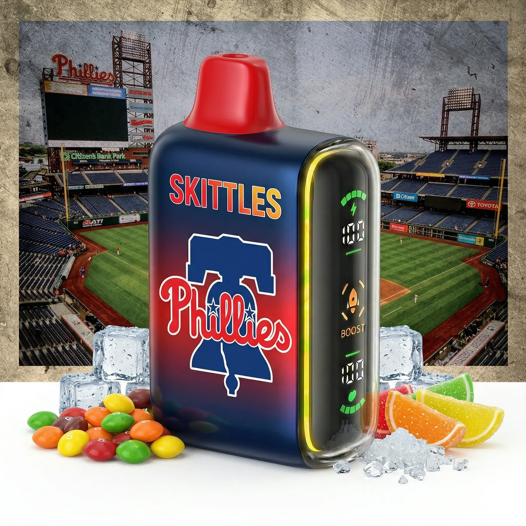 Philadelphia Phillies - ?InkSkin Pulse 15000 Puffs new - 10+ Flavour Choices ???