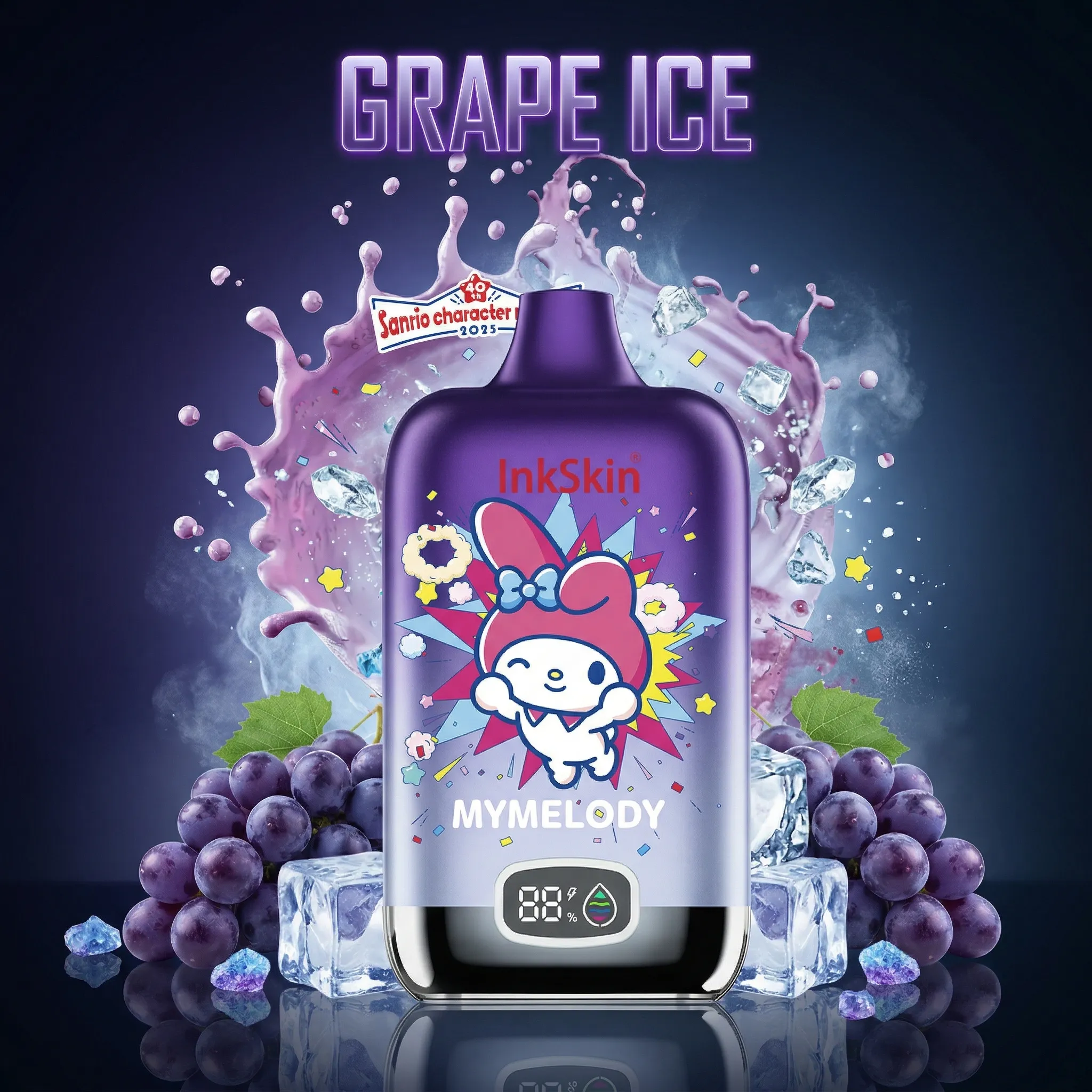 Melody - ⭐InkSkin Digital Box 12000 Puffs - 10+ Flavour Choices ???