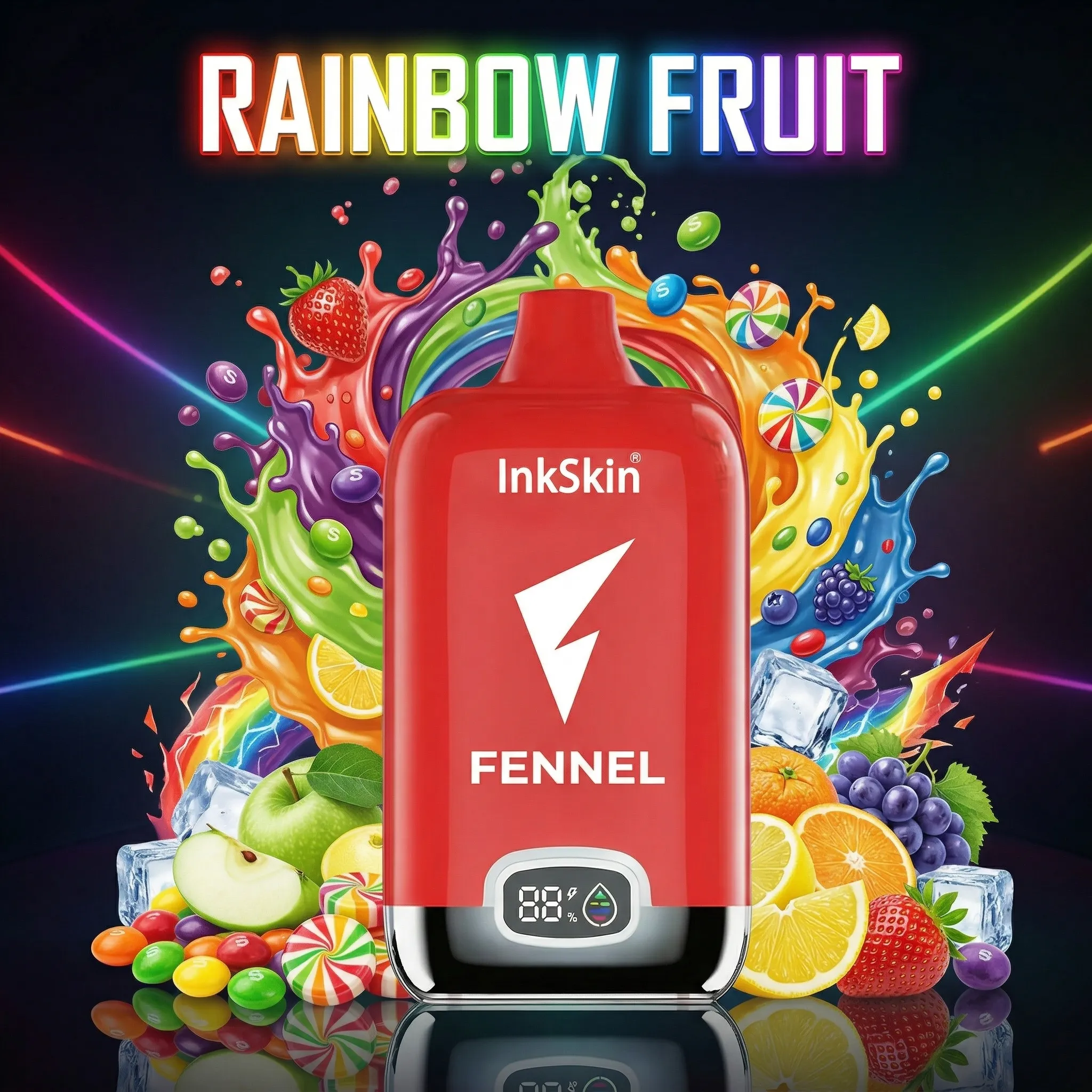 FL team - ⭐InkSkin Digital Box 12000 Puffs - 10+ Flavour Choices ???