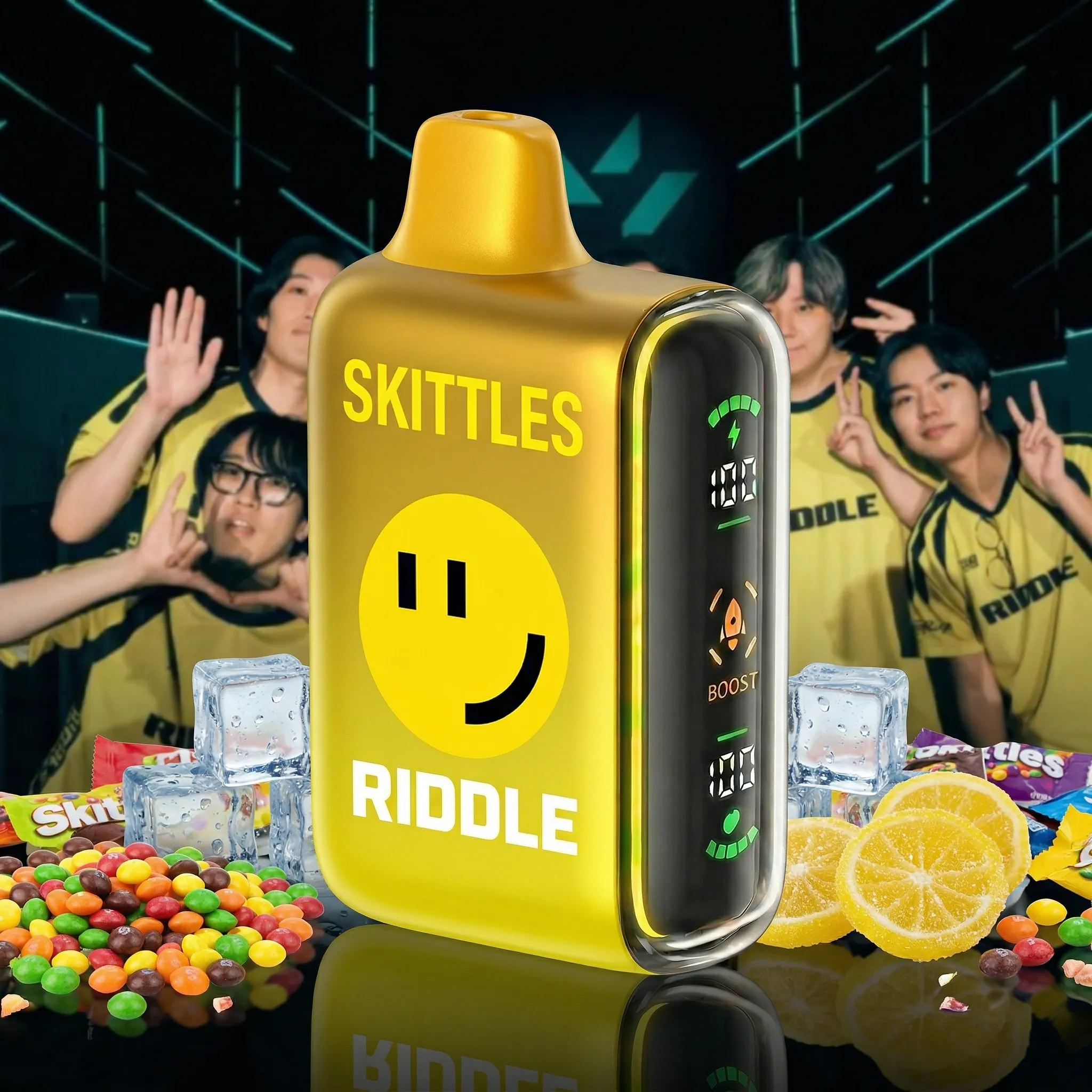 Riddle team - ?InkSkin Pulse 15000 Puffs new - 10+ Flavour Choices ???