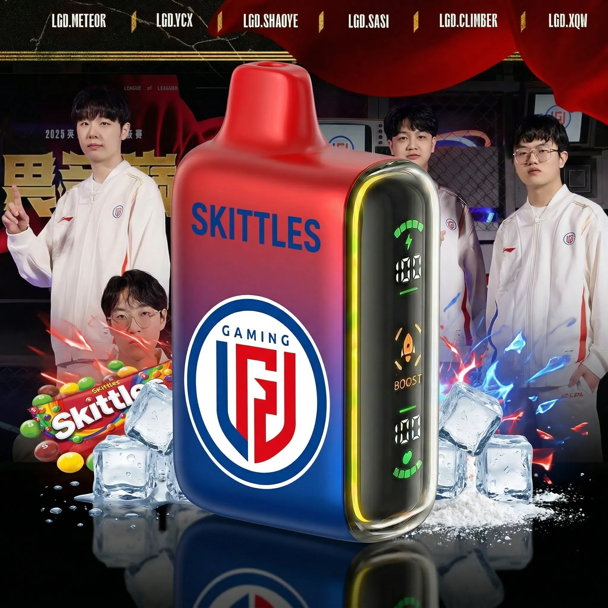 LGD team - ?InkSkin Pulse 15000 Puffs new - 10+ Flavour Choices ???