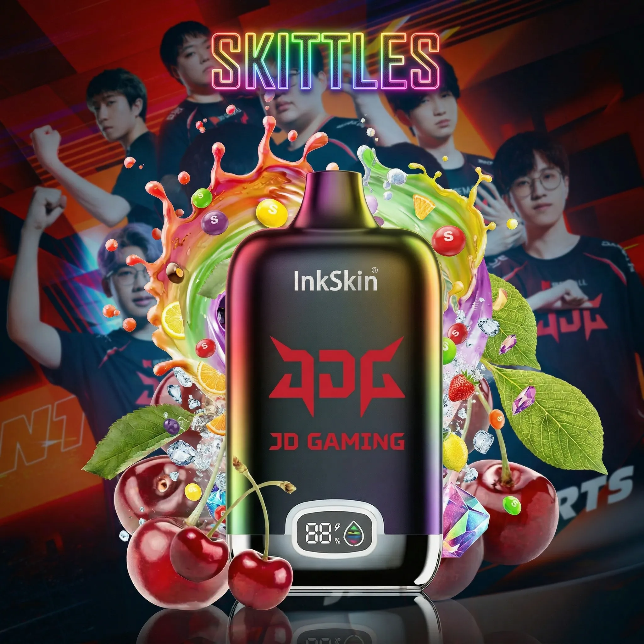 JDG team - ⭐InkSkin Digital Box 12000 Puffs - 10+ Flavour Choices ???