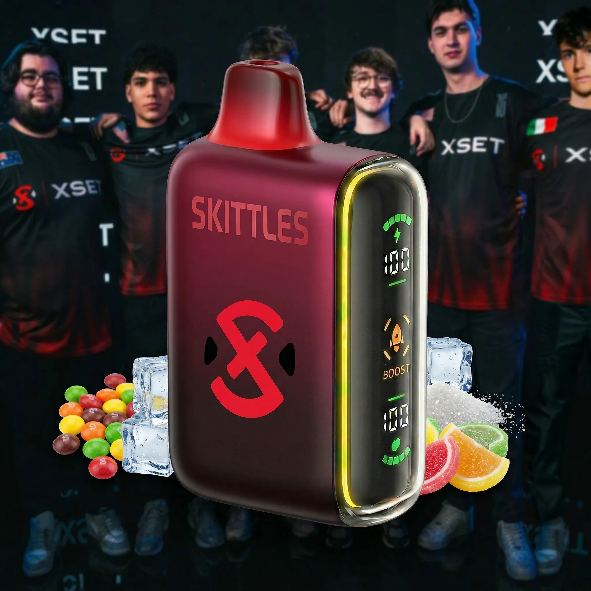 XSET team - ?InkSkin Pulse 15000 Puffs new - 10+ Flavour Choices ???